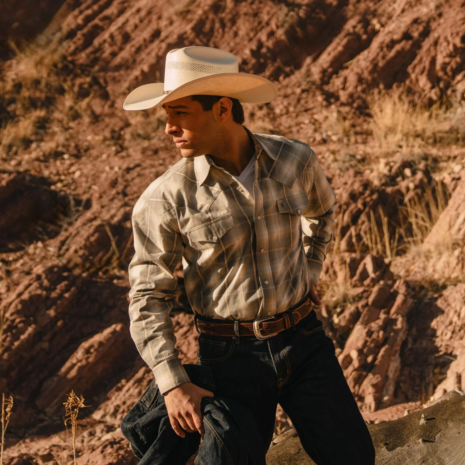 Lobo 10X Straw Cowboy Hat