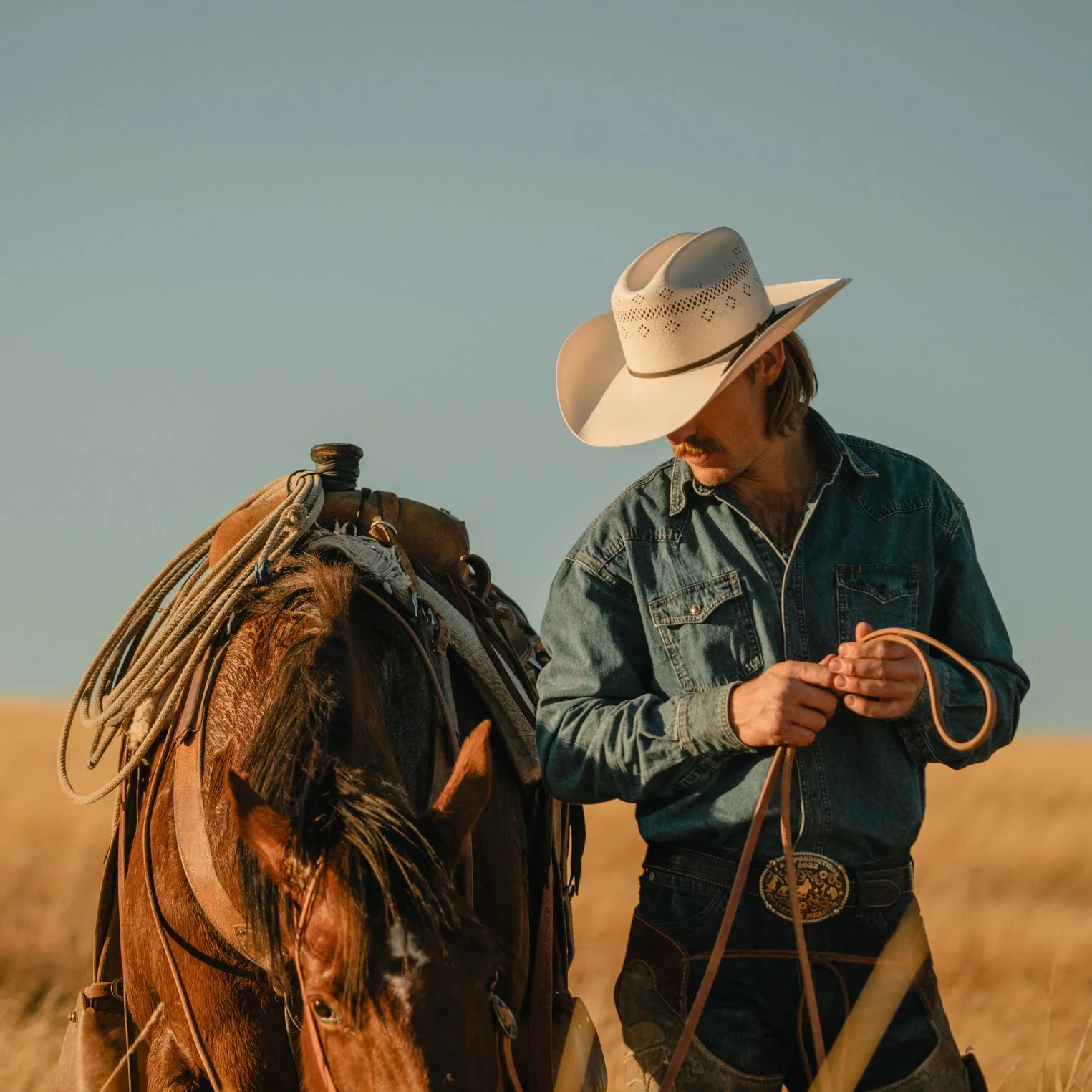 Baker 20X Straw Cowboy Hat