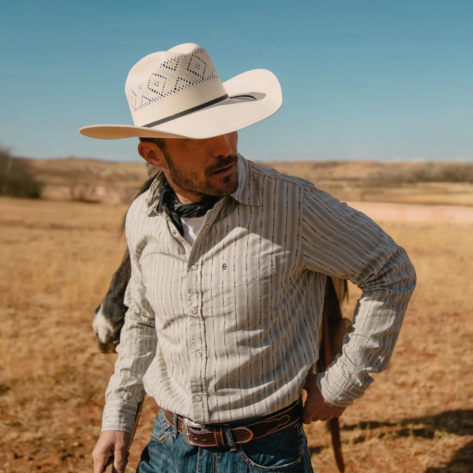 Saddleman 20X Straw Cowboy Hat