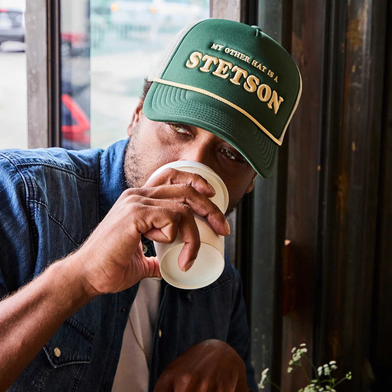 My Other Hat Is A Stetson Trucker Cap