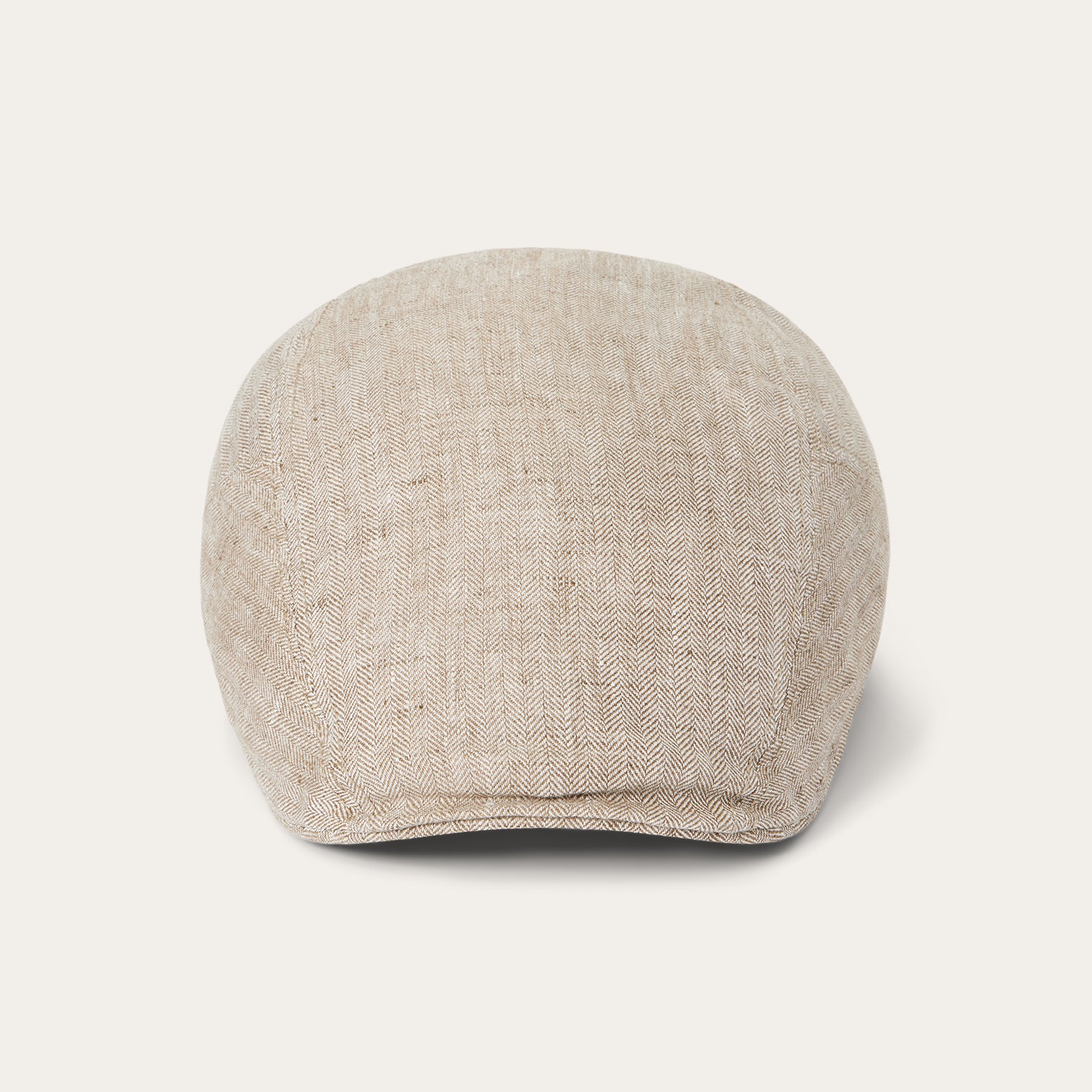 Herringbone Linen Ivy Cap