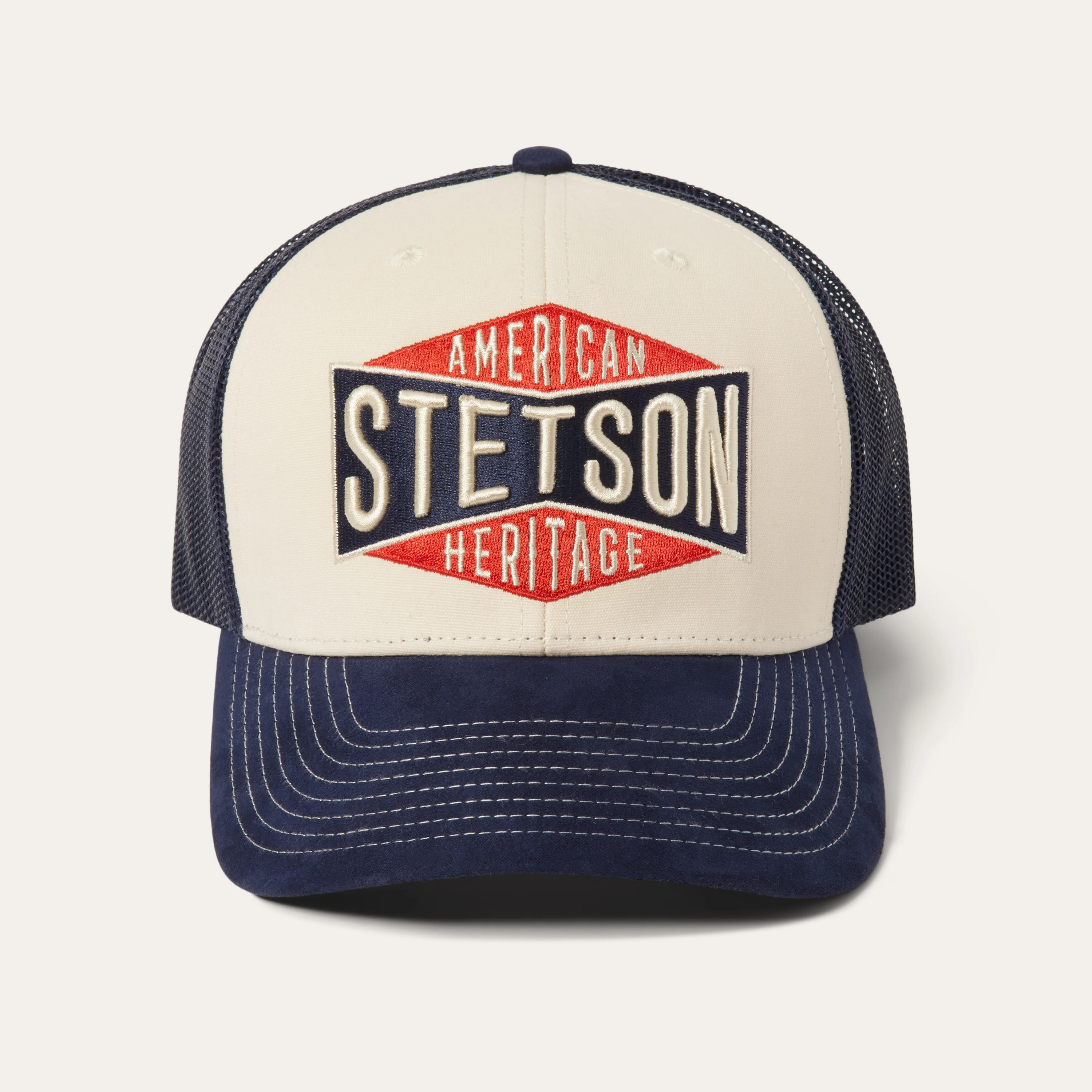 Cream American Heritage Trucker Cap