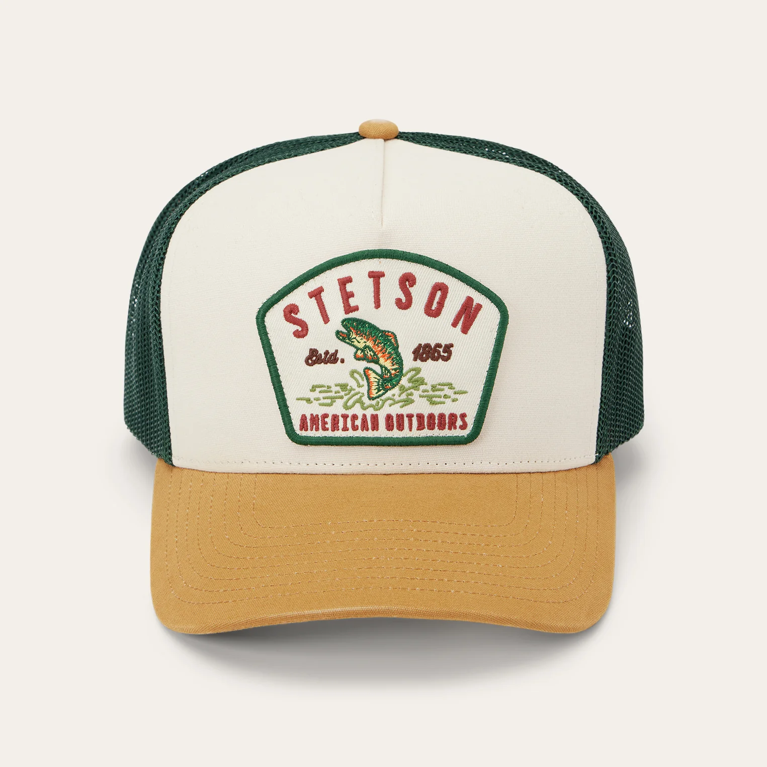 Fishing Patch Trucker Cap