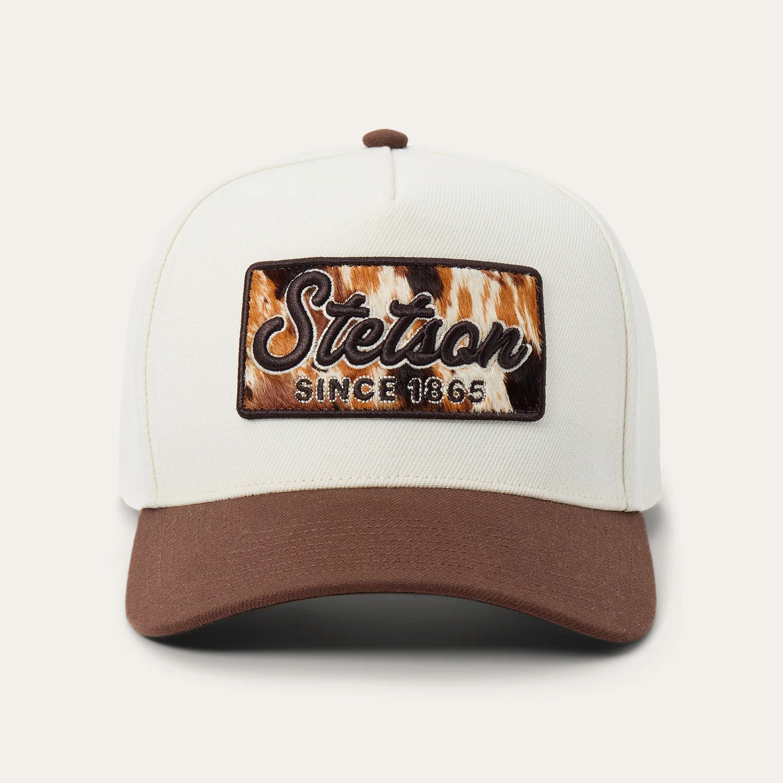 Cowhide Patch Trucker Hat