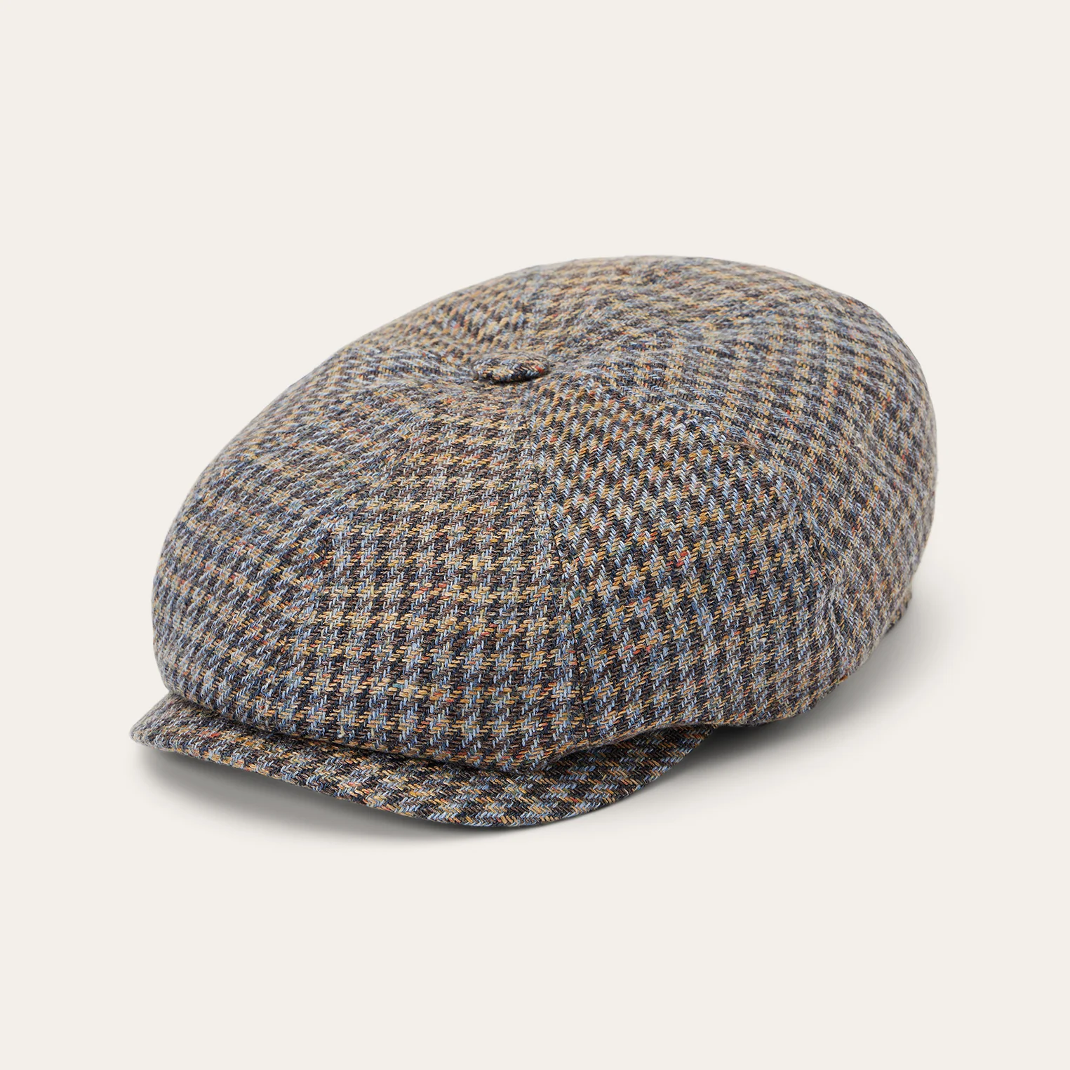 Linen/Cotton Houndstooth Hatteras