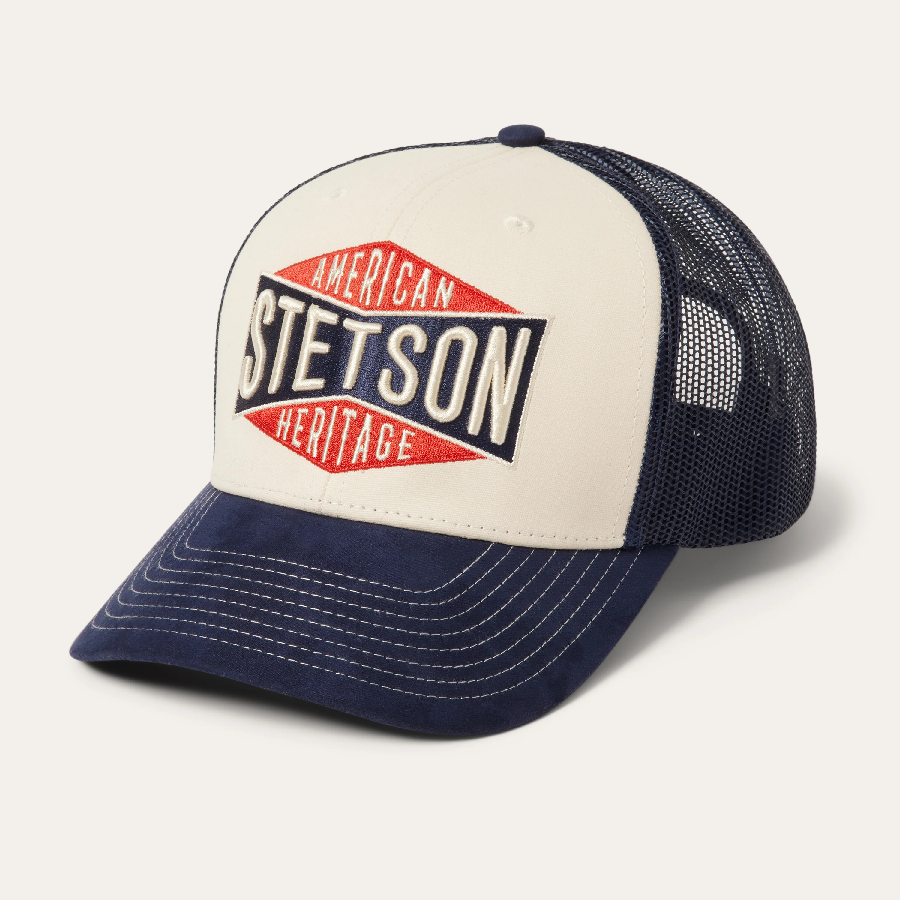 Cream American Heritage Trucker Cap