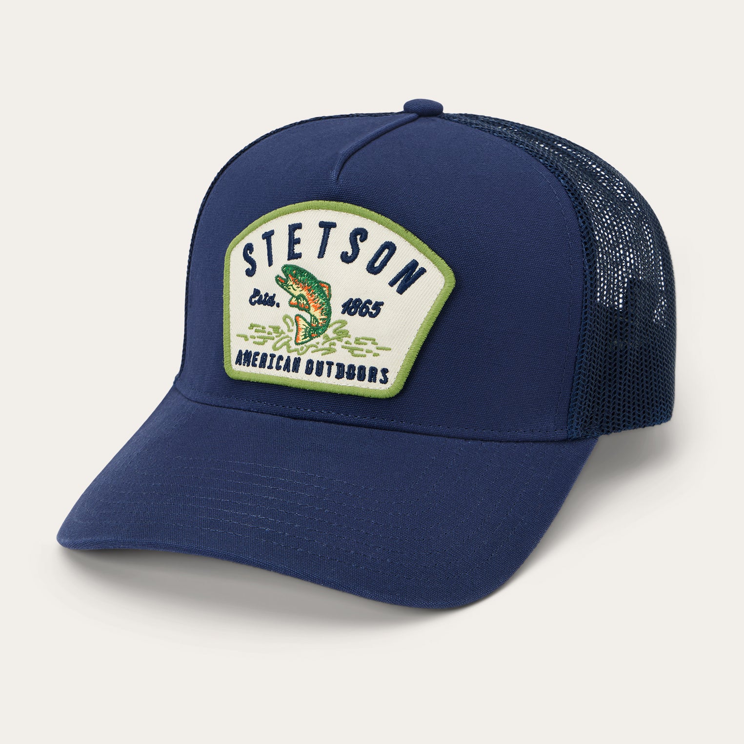 Fishing Patch Trucker Cap