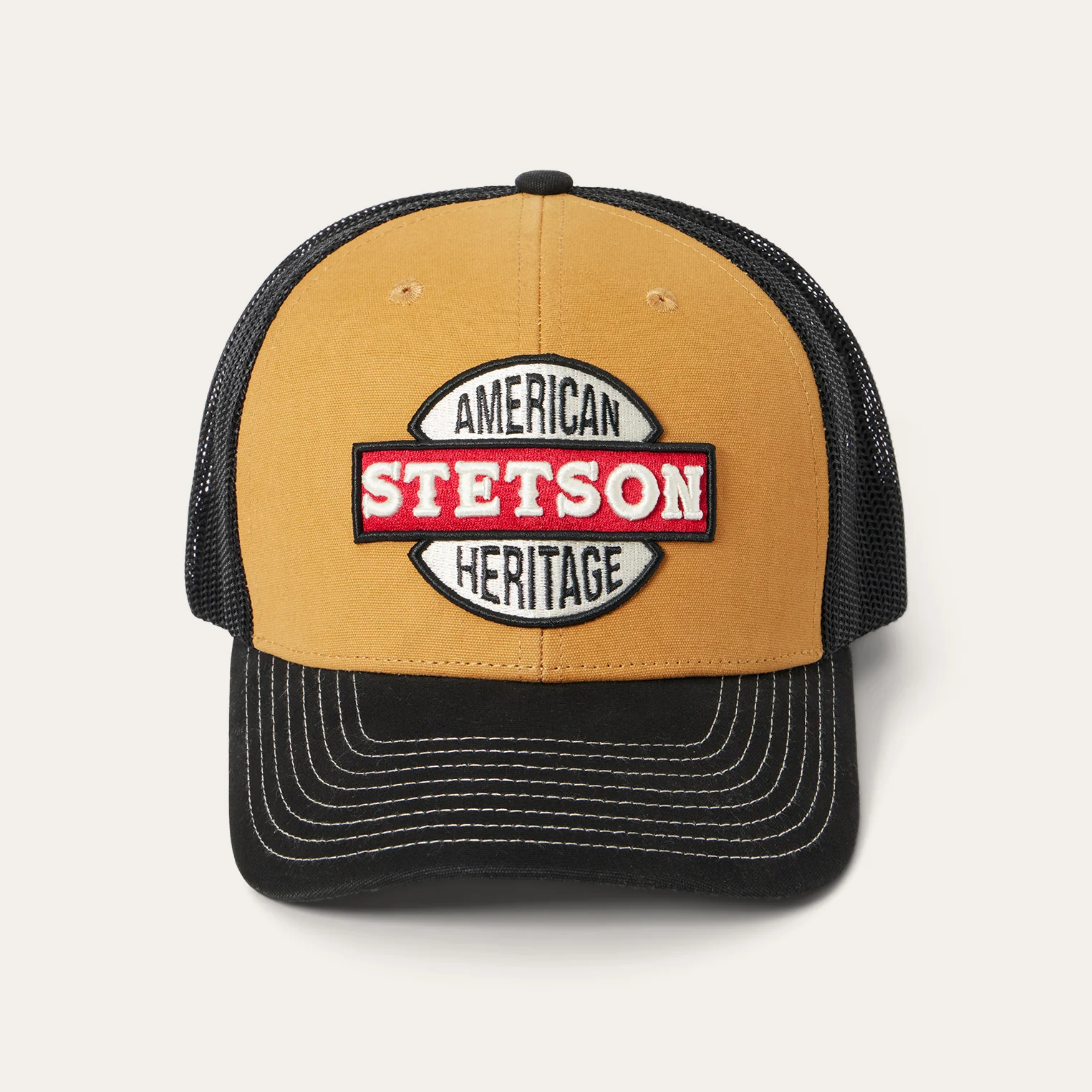 Tan Americana Trucker Cap