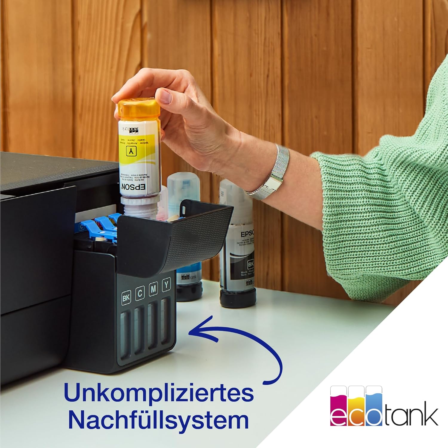 Epson EcoTank ET-2870: An A4 All-in-One Wi-Fi printer that comes with enough ink for up to 3 years.