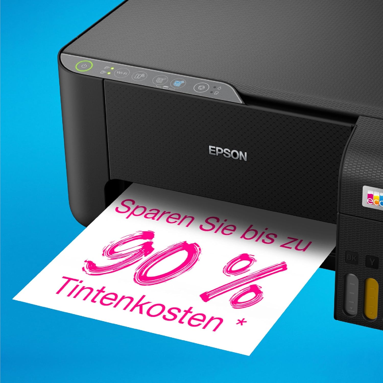 Epson EcoTank ET-2870: An A4 All-in-One Wi-Fi printer that comes with enough ink for up to 3 years.