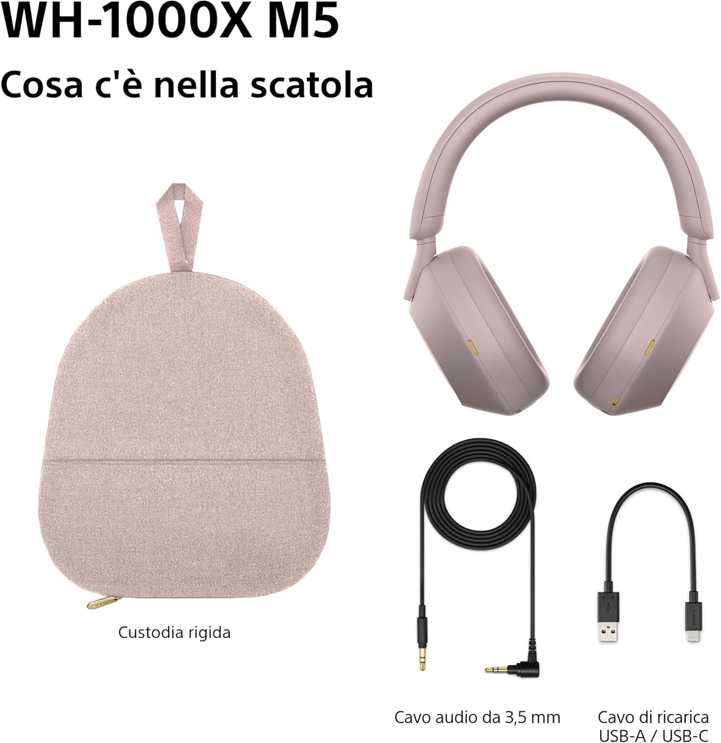 Sony WH-1000XM5 Premium Wireless Noise-Canceling Headphones | 30-Hour Battery | Multi-Point Connectivity | Fast Charging | Voice Assistant Compatible