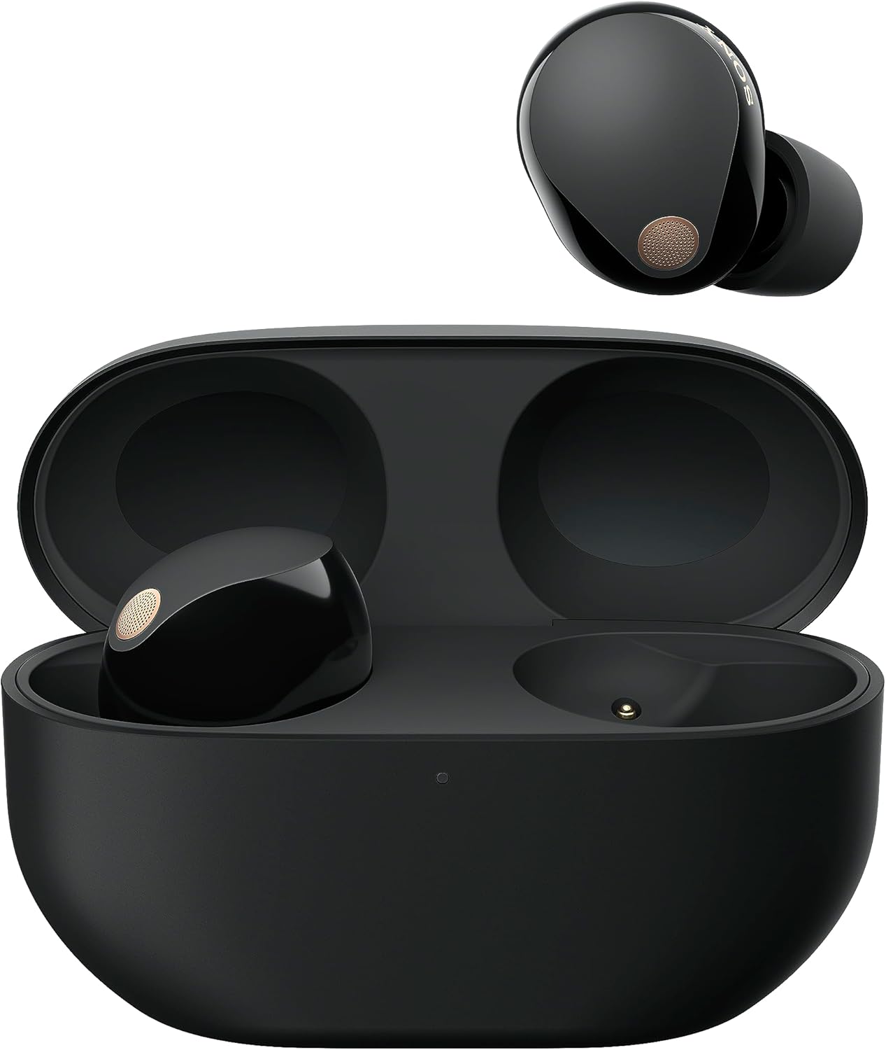 Sony WF-1000XM5 Noise Cancelling Earbuds - Industry-Leading Sound, 24H Battery & Fast Charge, Compact Design, Black