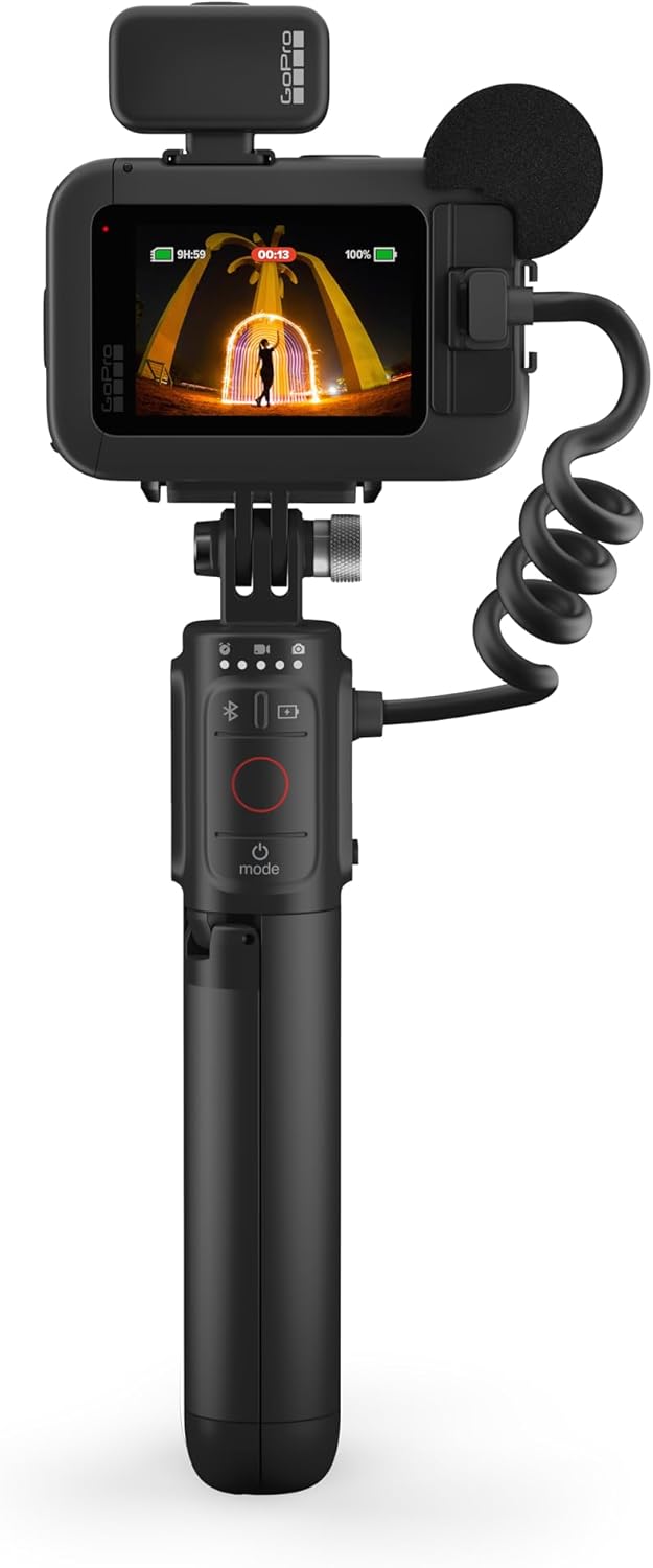 GoPro HERO13 Black - Waterproof Action Camera with 5.3K60 Video, 27MP Photo + Compatability with HB-Series Lenses