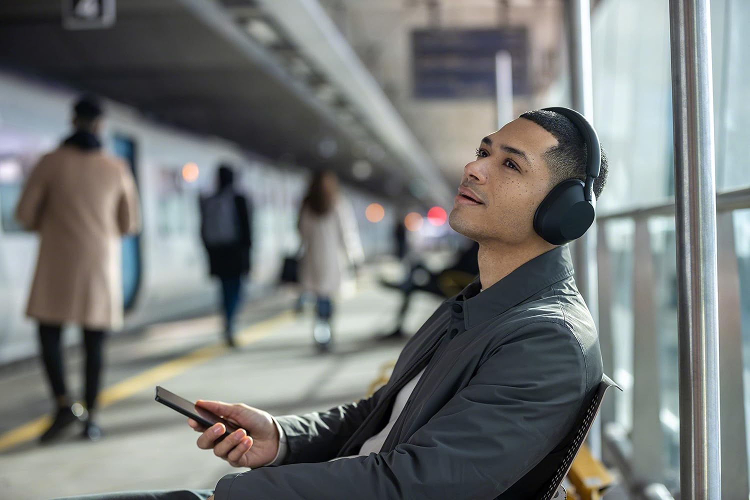 Sony WH-1000XM5 Premium Wireless Noise-Canceling Headphones | 30-Hour Battery | Multi-Point Connectivity | Fast Charging | Voice Assistant Compatible