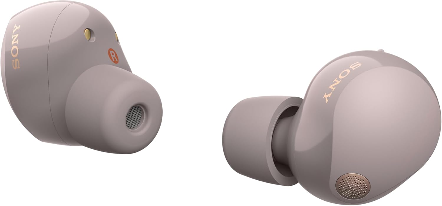 Sony WF-1000XM5 Noise Cancelling Earbuds - Industry-Leading Sound, 24H Battery & Fast Charge, Compact Design, Black