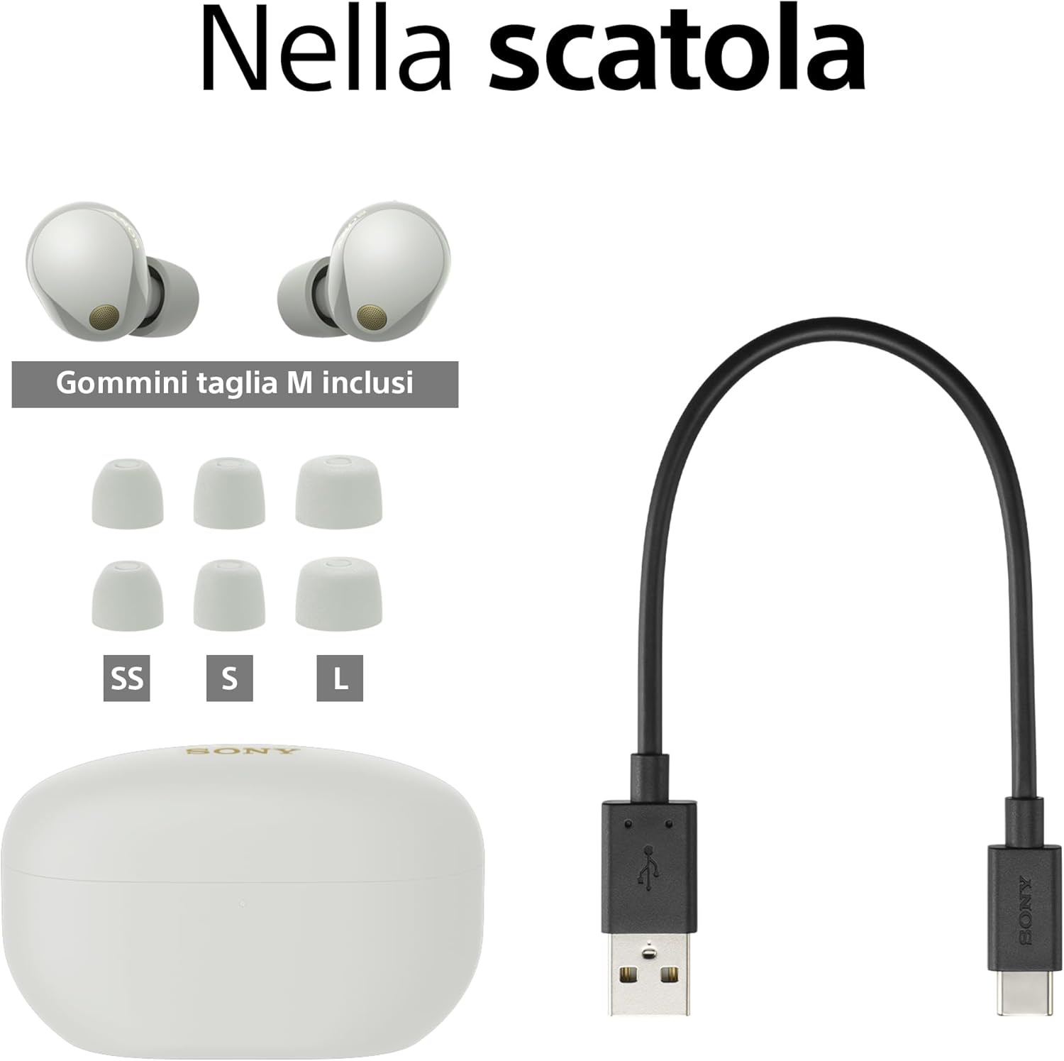 Sony WF-1000XM5 Noise Cancelling Earbuds - Industry-Leading Sound, 24H Battery & Fast Charge, Compact Design, Black