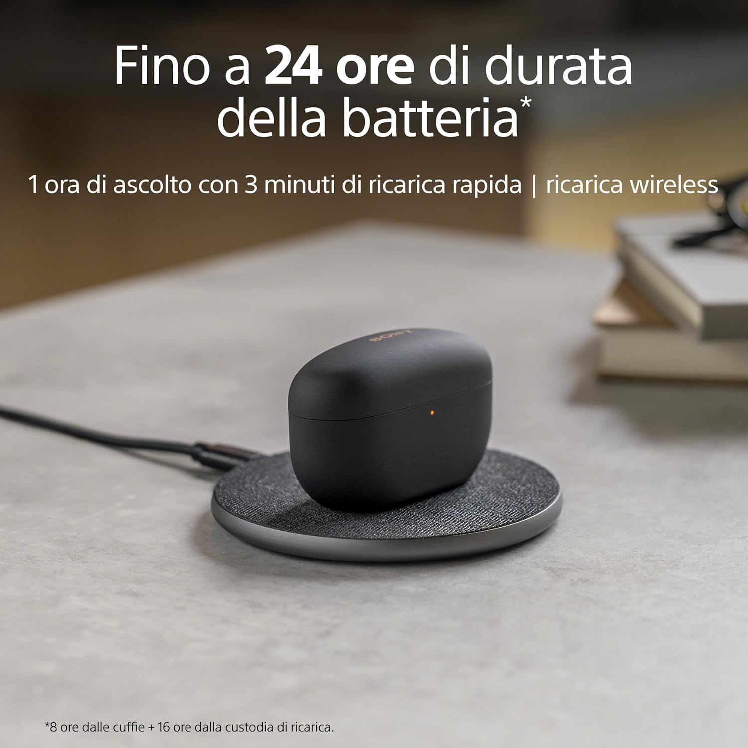 Sony WF-1000XM5 Noise Cancelling Earbuds - Industry-Leading Sound, 24H Battery & Fast Charge, Compact Design, Black