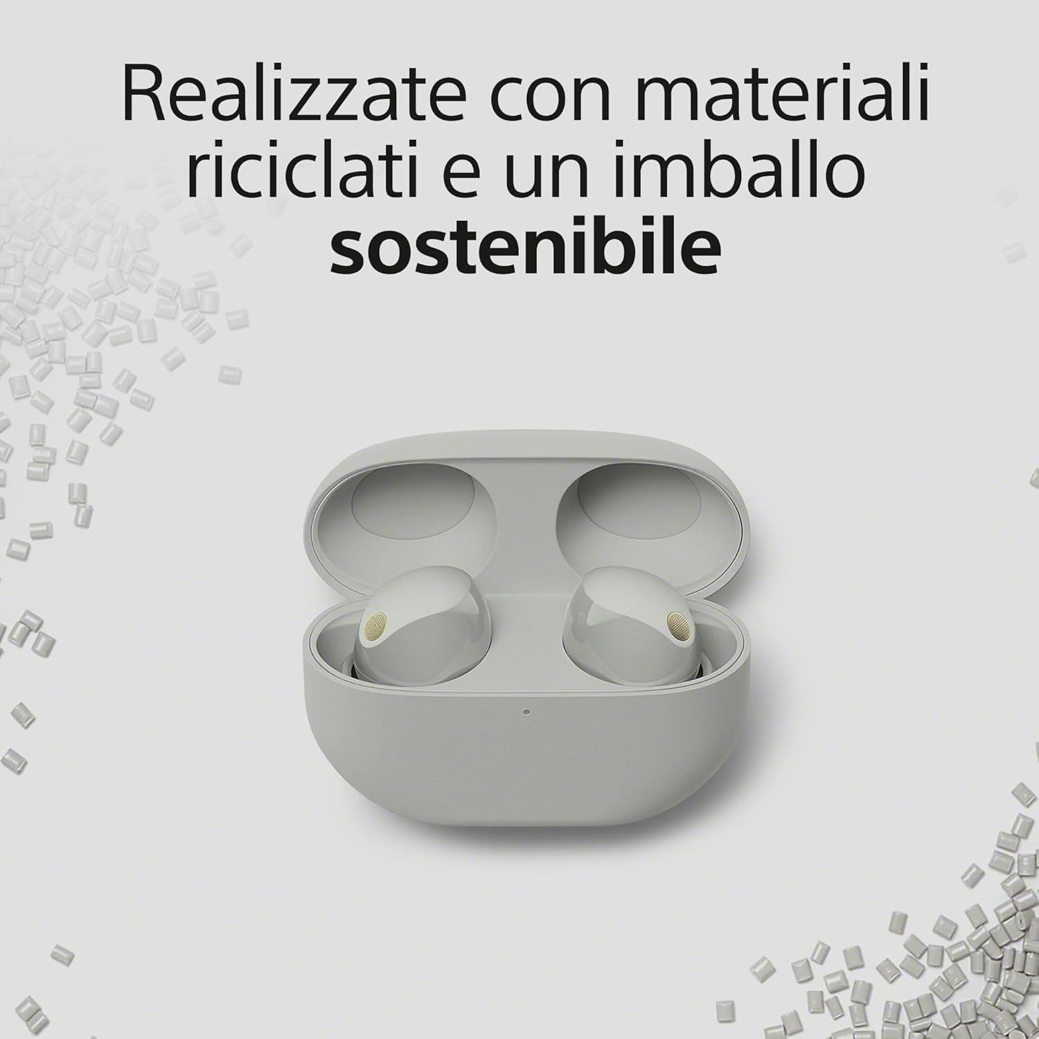 Sony WF-1000XM5 Noise Cancelling Earbuds - Industry-Leading Sound, 24H Battery & Fast Charge, Compact Design, Black