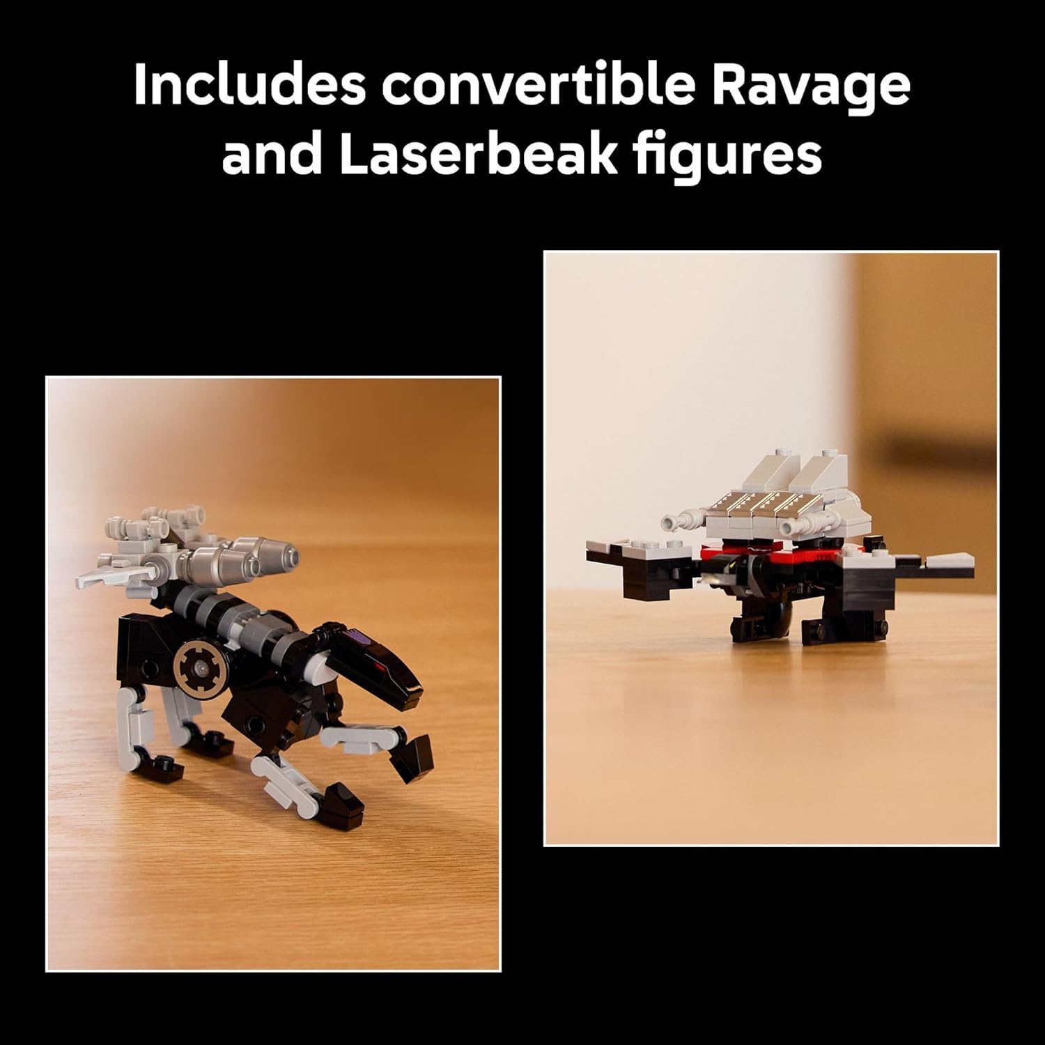 LEGO Icons Transformers: Soundwave - Building Set W/Sound Effects for Adults