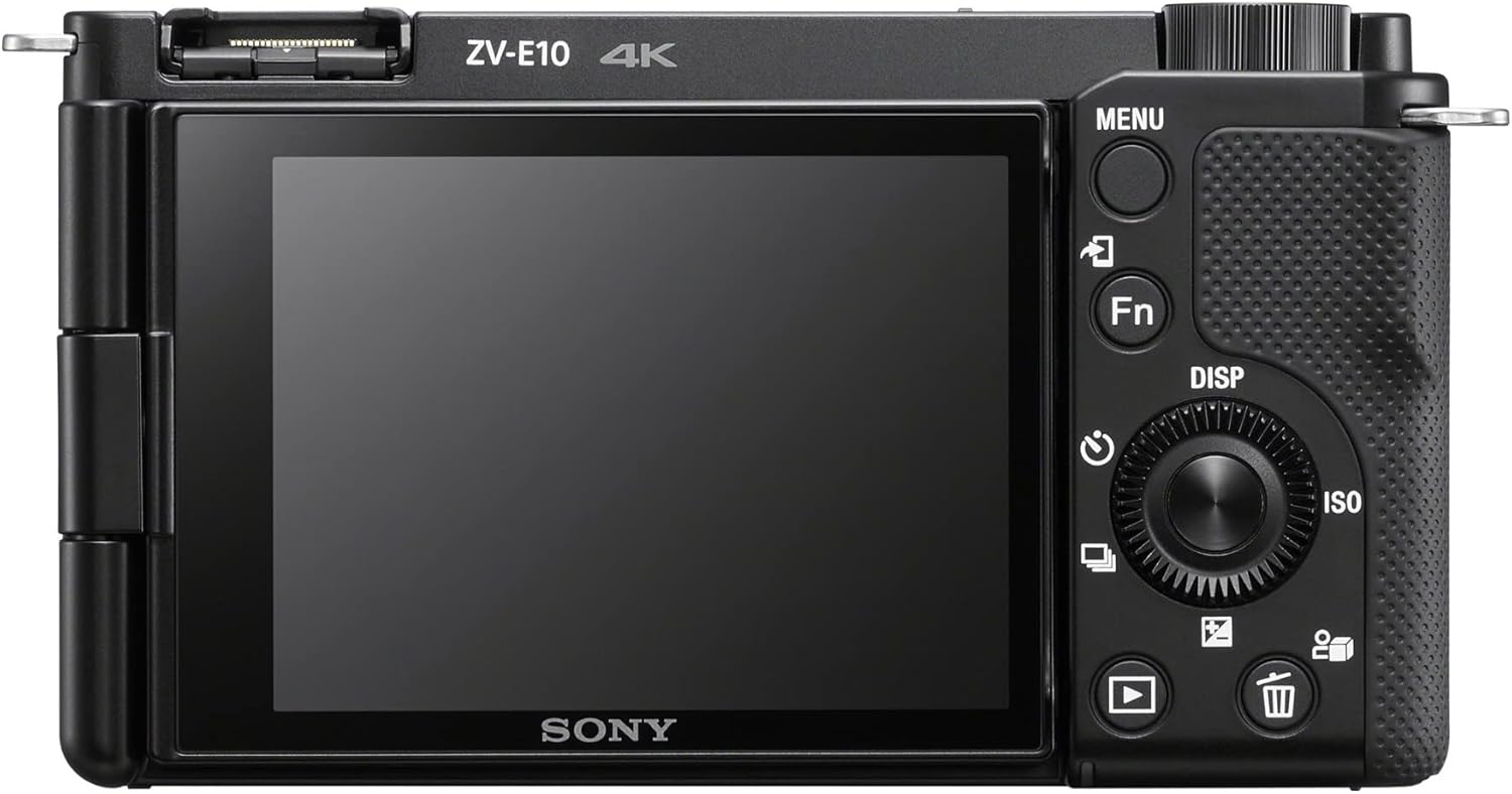 Sony Alpha ZV-E10 - APS-C Interchangeable Lens Mirrorless Vlog Camera Kit