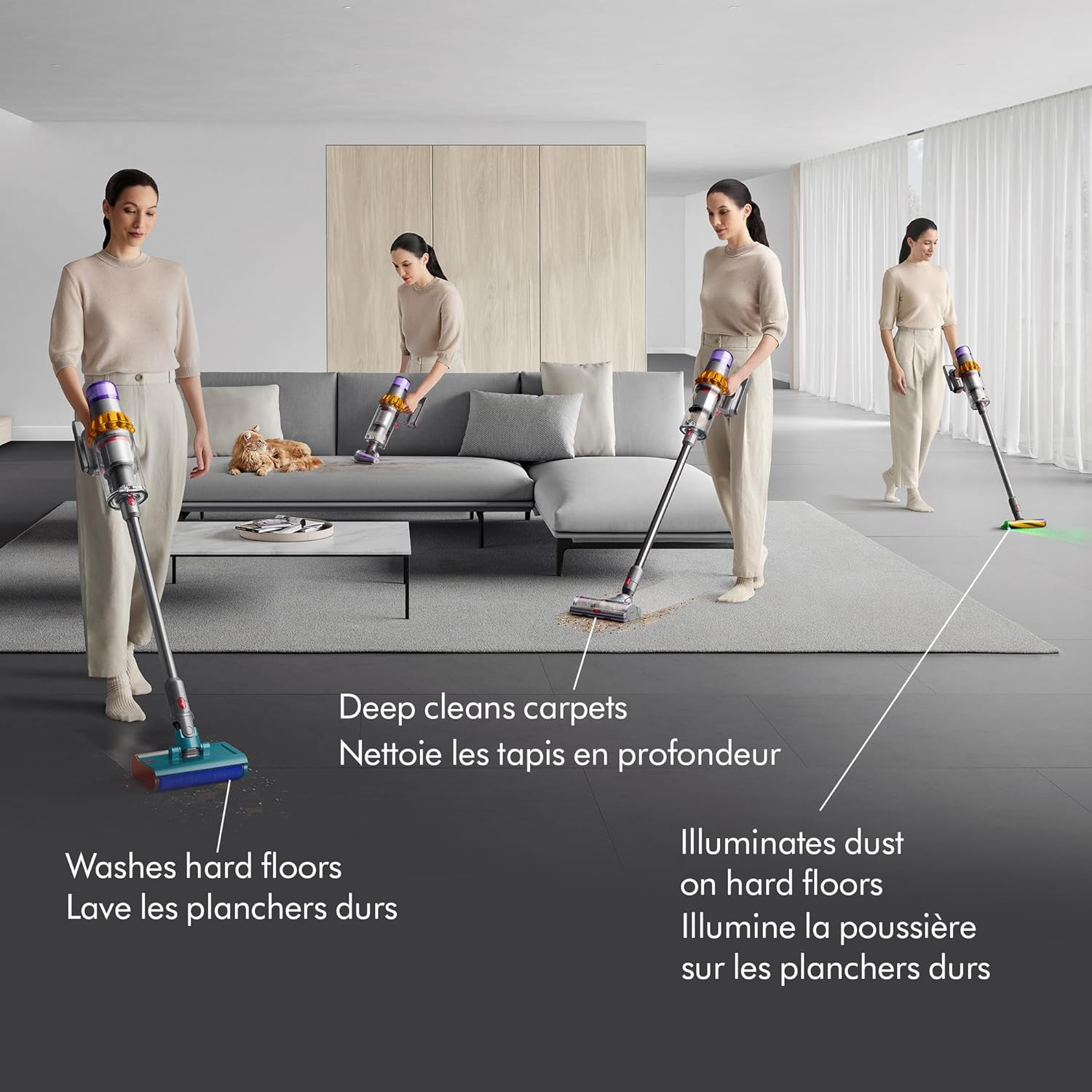 Dyson V15s Detect Submarine Wet Dry Vacuum