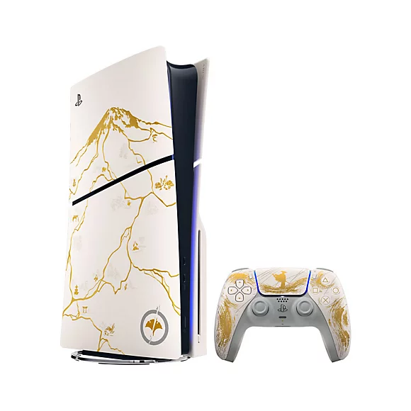 PlayStation®5 Konsole - Ghost of Yōtei™ Gold Limited Edition Bundle (Modellgruppe - Slim)*