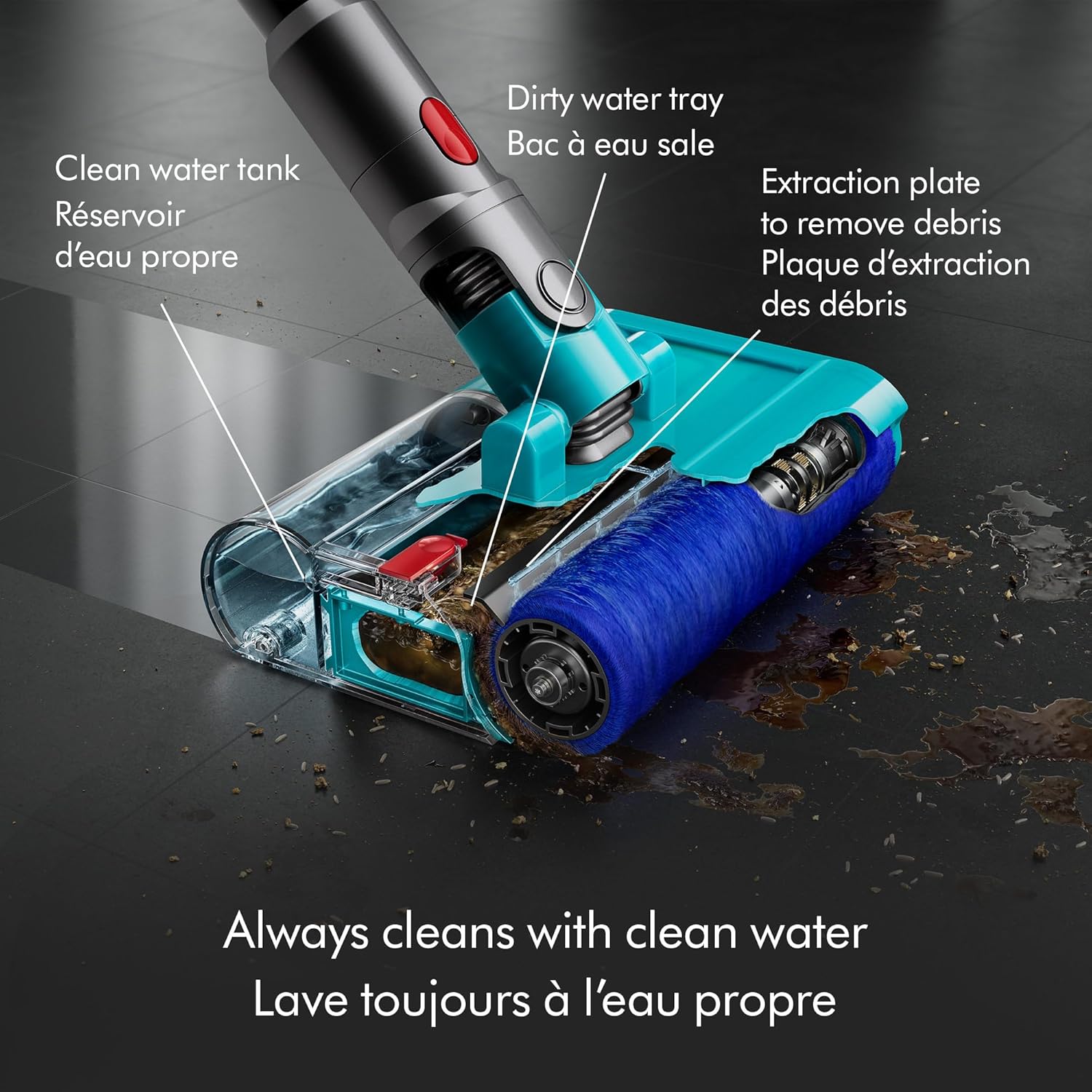 Dyson V15s Detect Submarine Wet Dry Vacuum