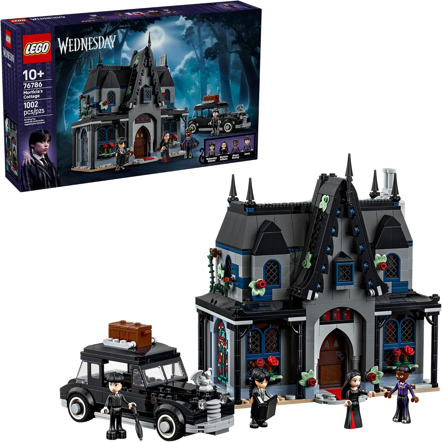 LEGO Wednesday Morticia’s Cottage Building Toy