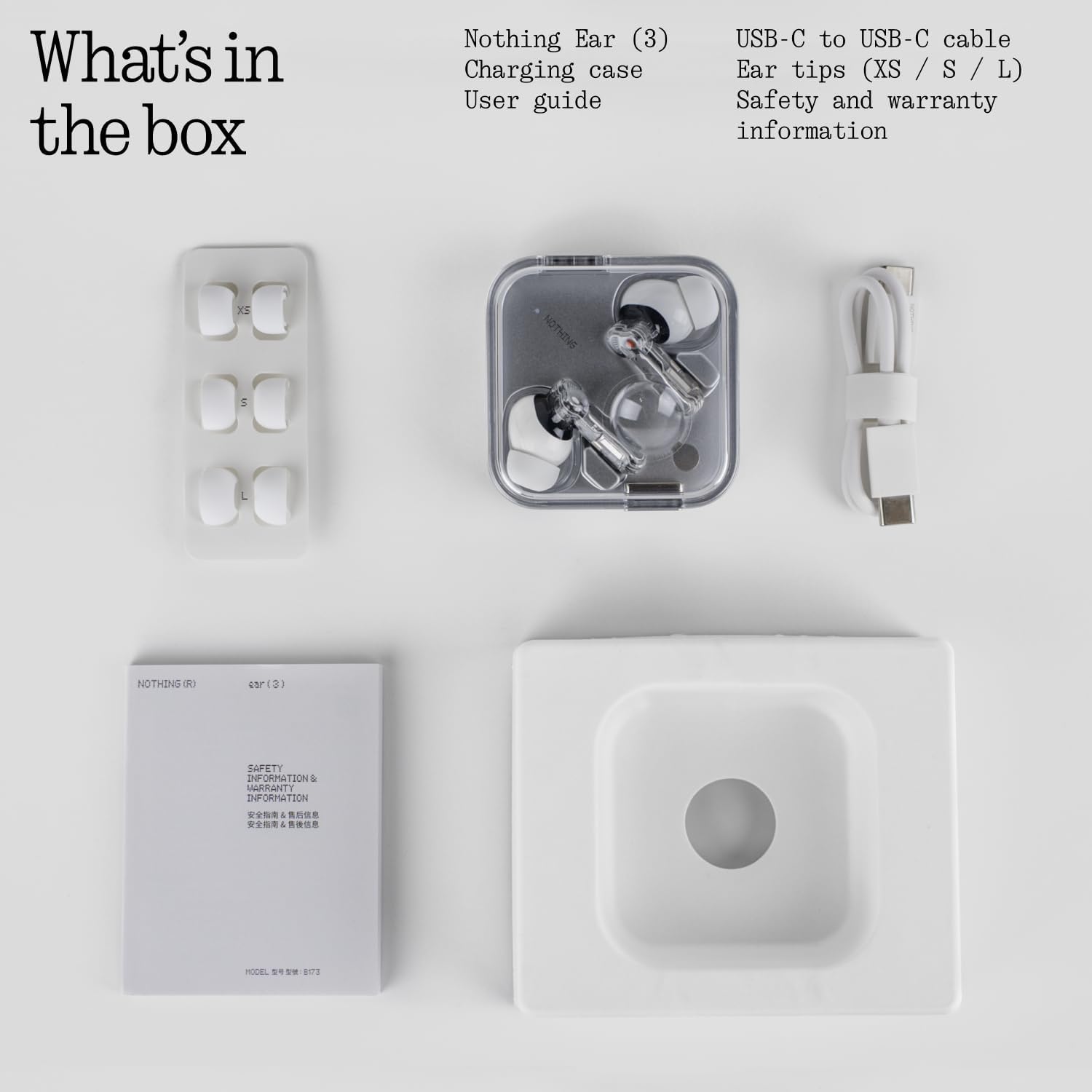 Nothing Ear (3) Wireless Earbuds