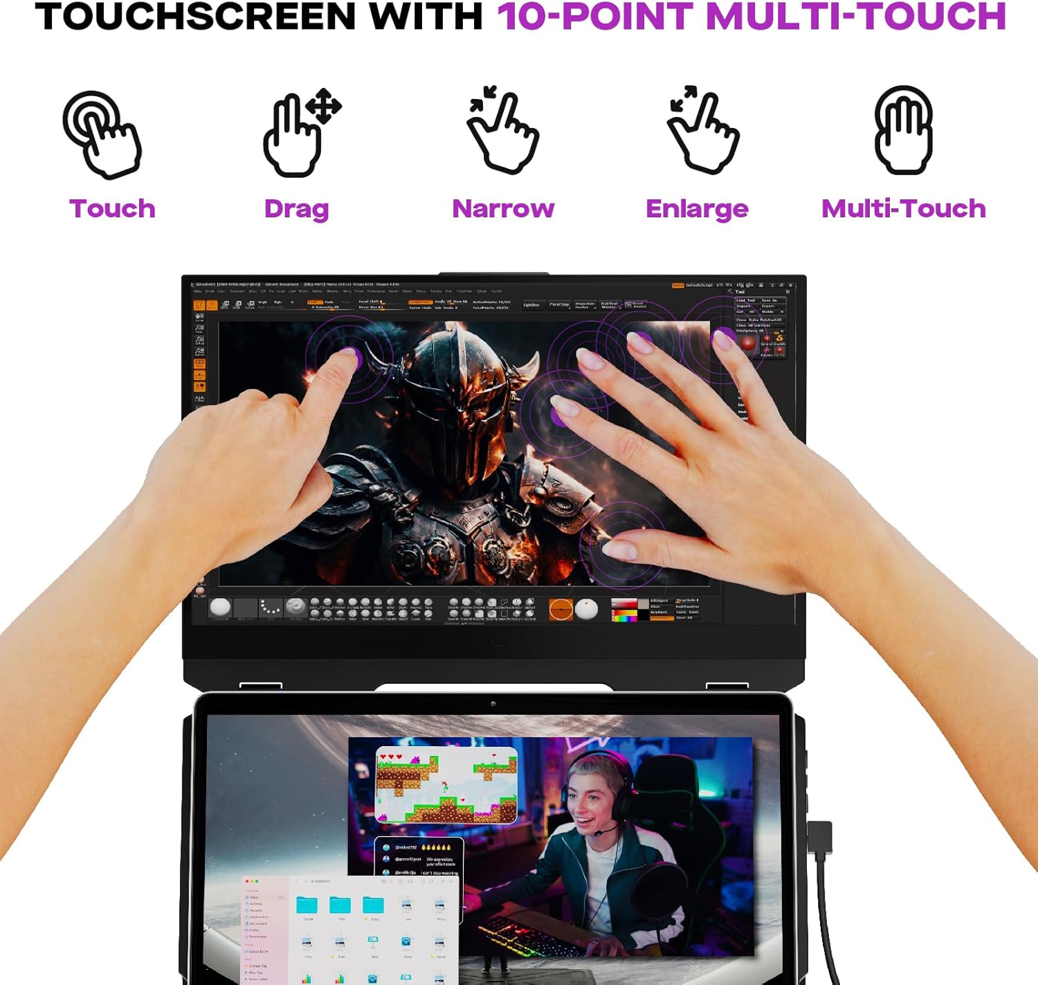 Duex Plus DS Portable Monitor