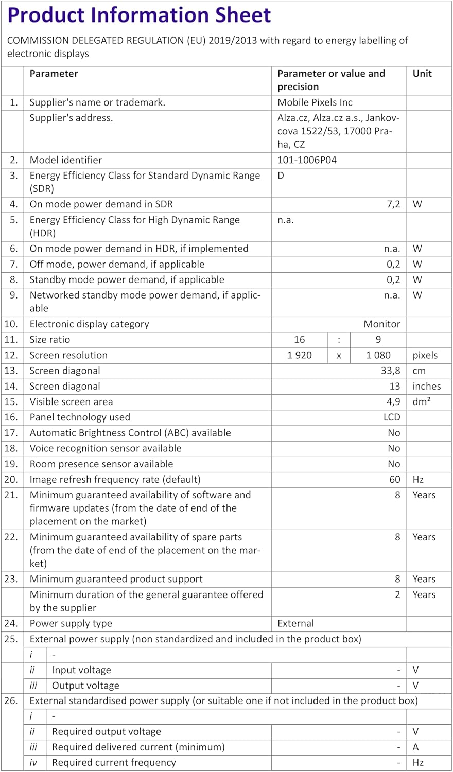 Duex Plus DS Portable Monitor