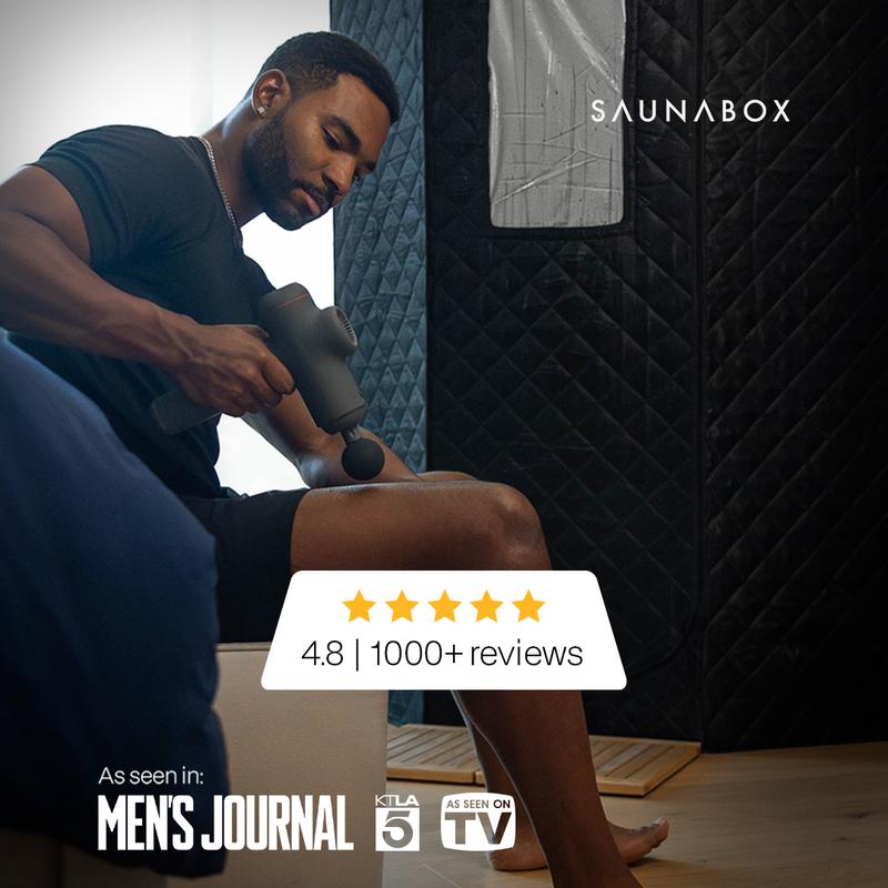 SAUNABOX SmartSteam Portable Steam Sauna At-Home Kit