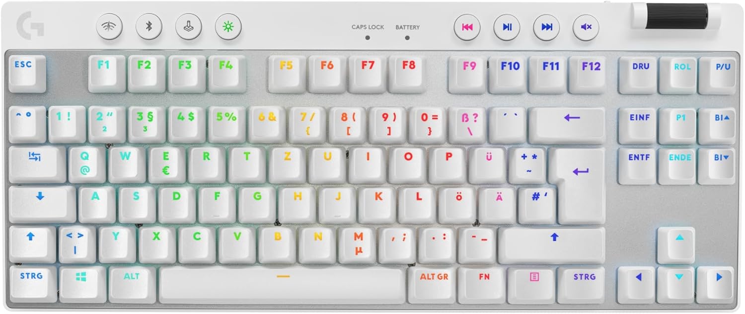 Logitech G PRO X TKL LIGHTSPEED Mechanical Keyboard - QWERTZ