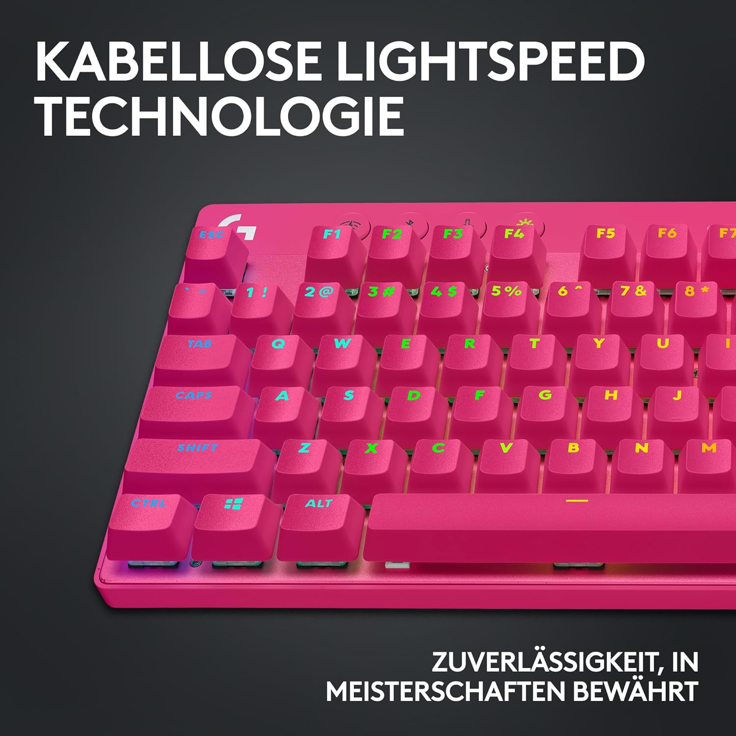 Logitech G PRO X TKL LIGHTSPEED Mechanical Keyboard - QWERTZ