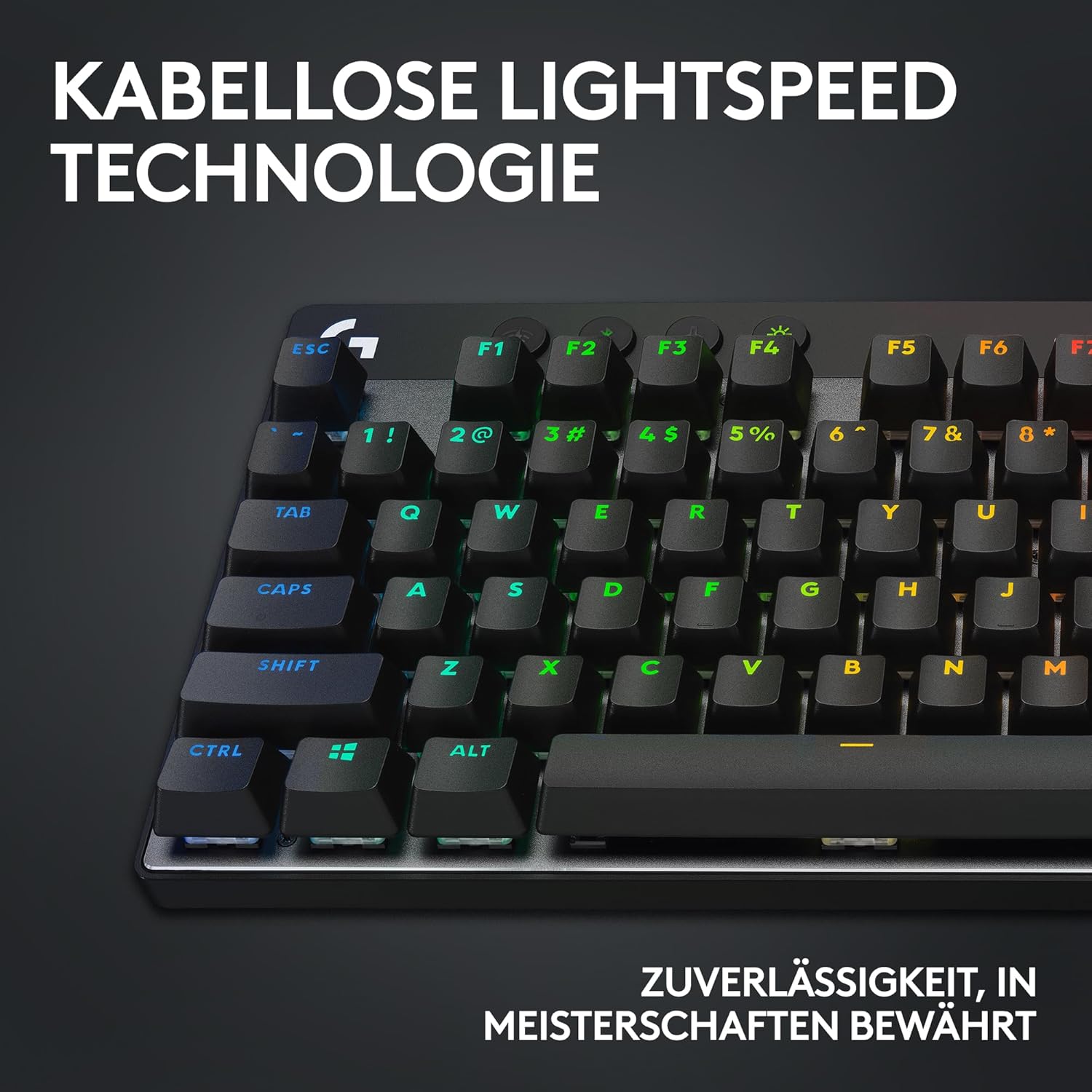 Logitech G PRO X TKL LIGHTSPEED Mechanical Keyboard - QWERTZ