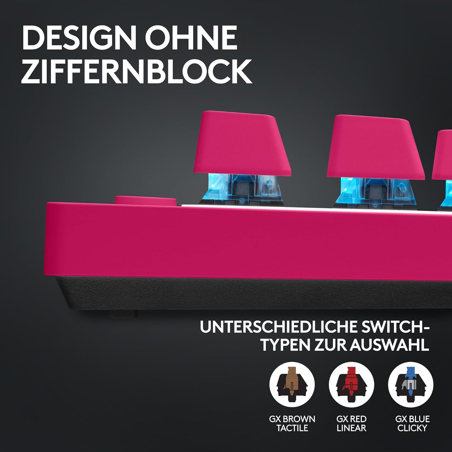 Logitech G PRO X TKL LIGHTSPEED Mechanical Keyboard - QWERTZ