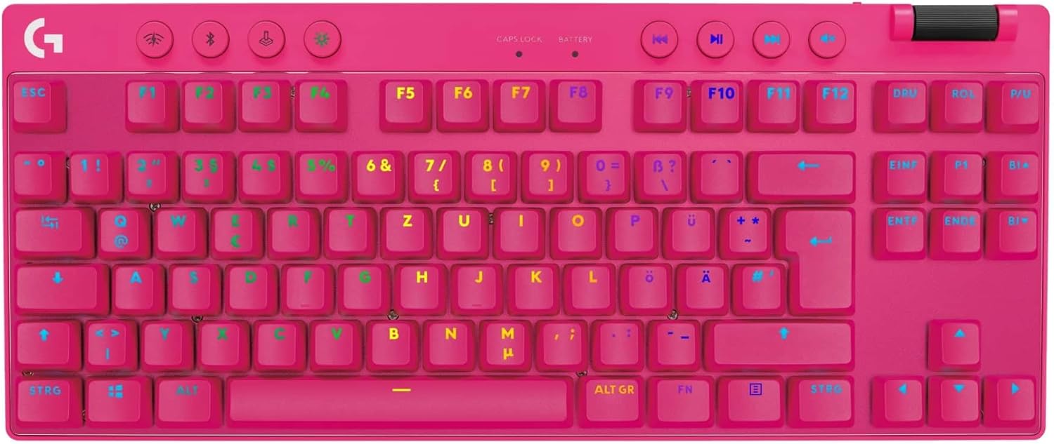 Logitech G PRO X TKL LIGHTSPEED Mechanical Keyboard - QWERTZ