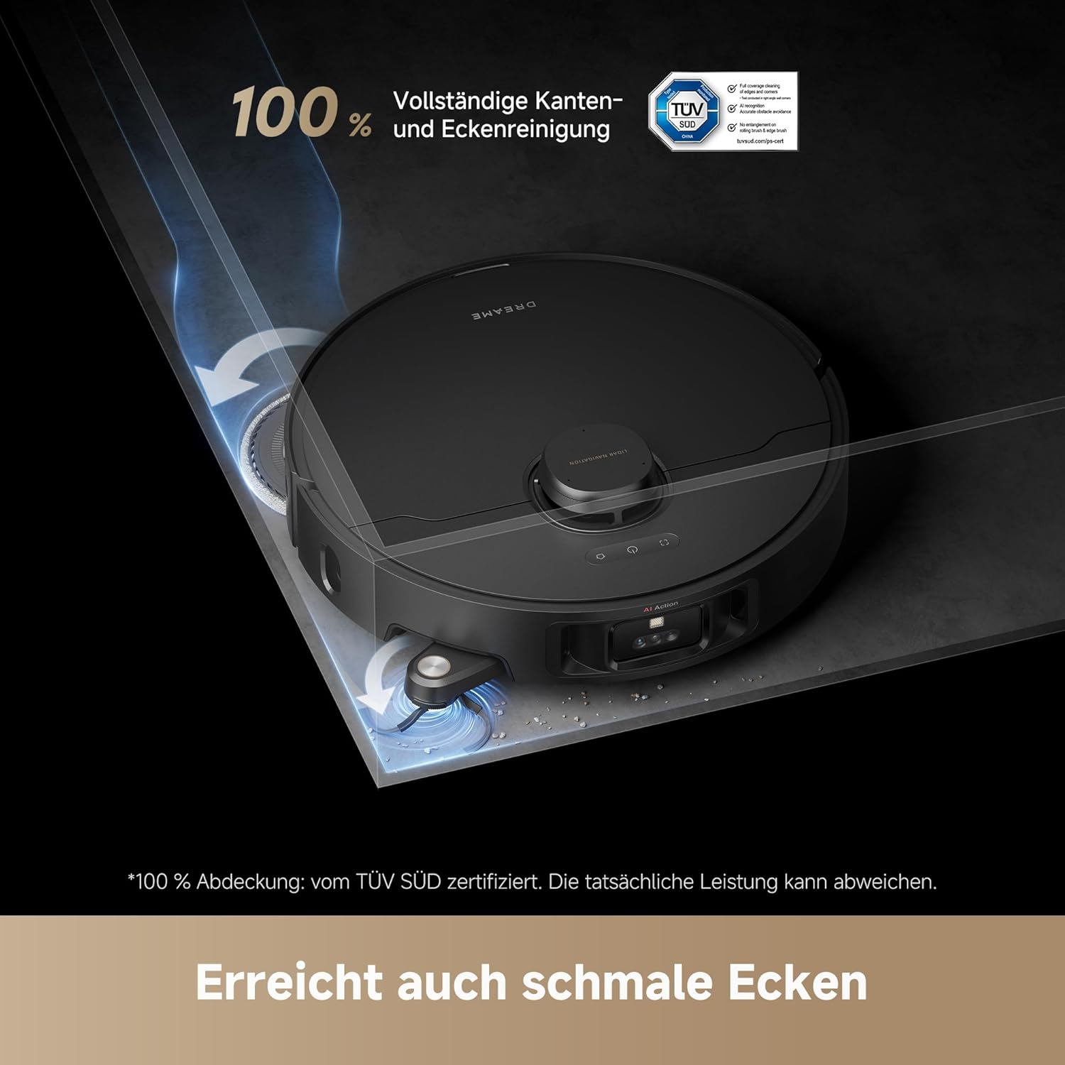 Dreame L10s Ultra Gen 2 Robot Vacuum and Mop with MopExtend RoboSwing Technology, 10,000Pa Vormax Suction, Pet Friendly Mode