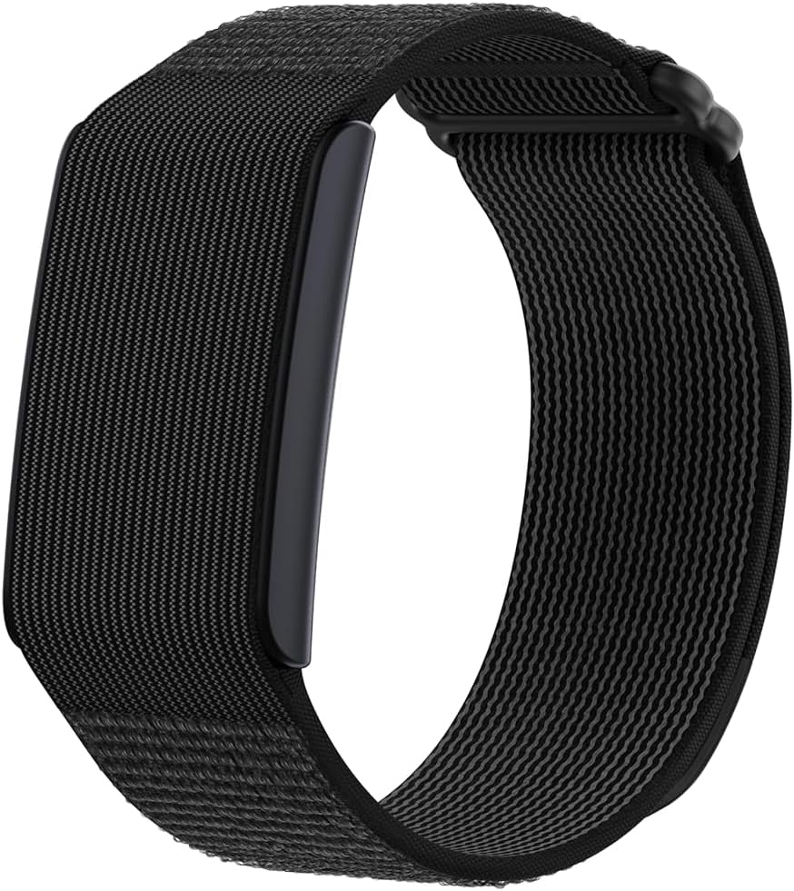 Amazfit Helio Strap Smart Band Fitness Tracker, 24/7 Activity and Sleep Tracker with Heart Rate, 10 Days Battery Life, 27 Sports Modes, Strength Training, HYROX, No Subscription Required for Android