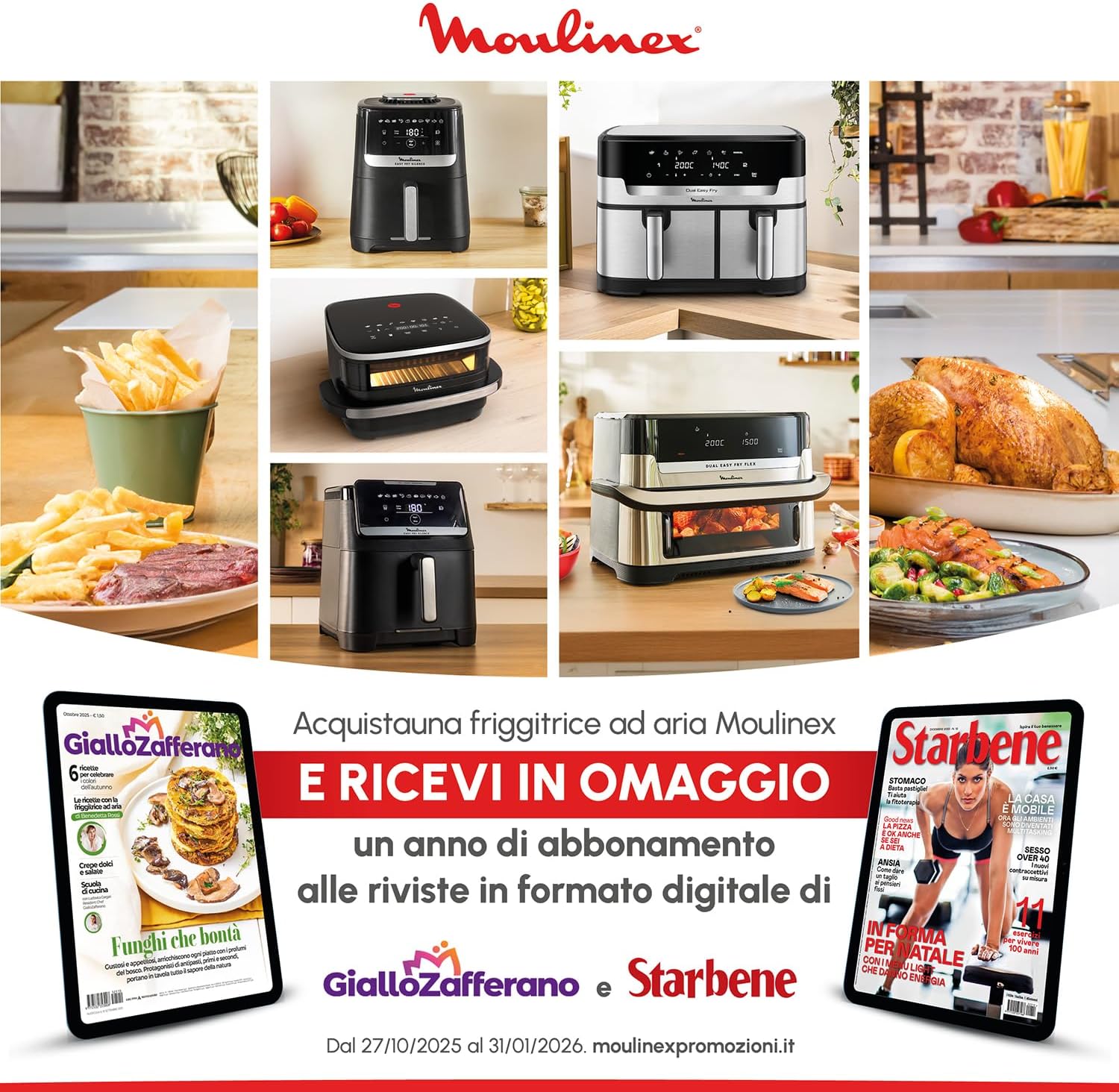 Moulinex Easy Fry Silence 7L, Quiet and Compact Air Fryer, Up to 8 People, Removable Front Panel