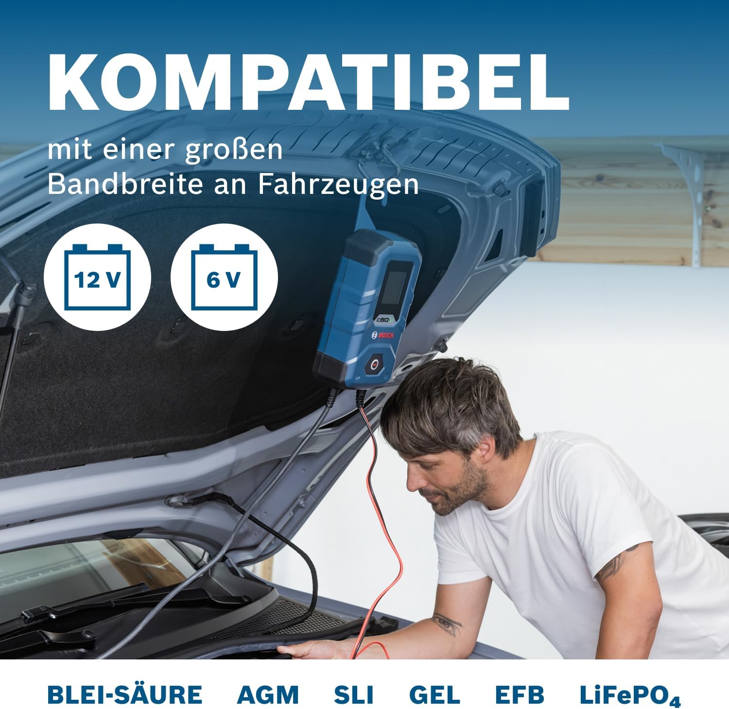 Bosch - Batterieladegerät C80-Li