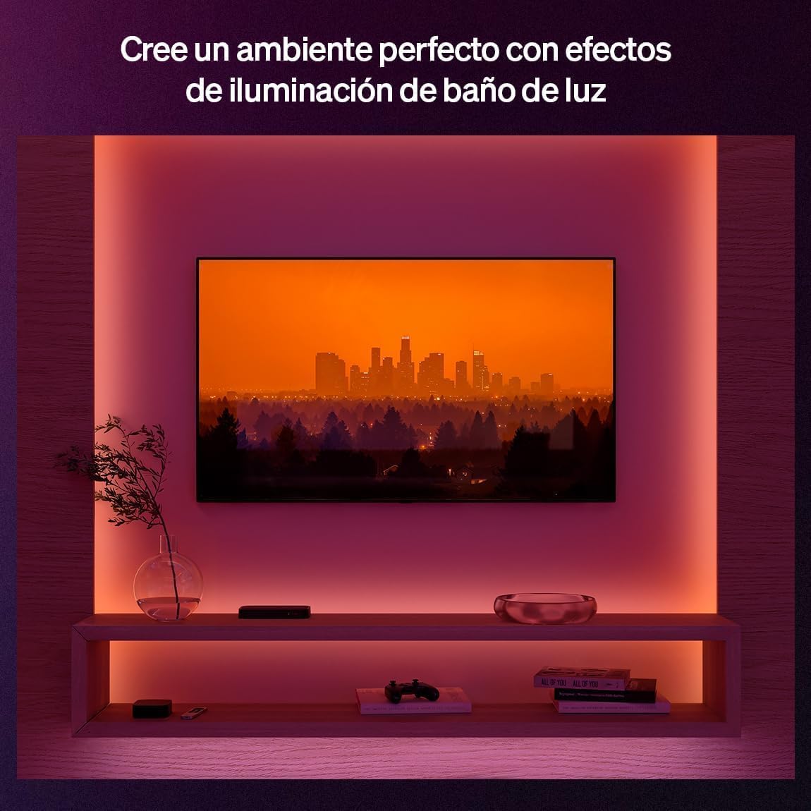 Philips Hue Flux 5m Smart Color Light Strip | 2000lm | App & Voice Control