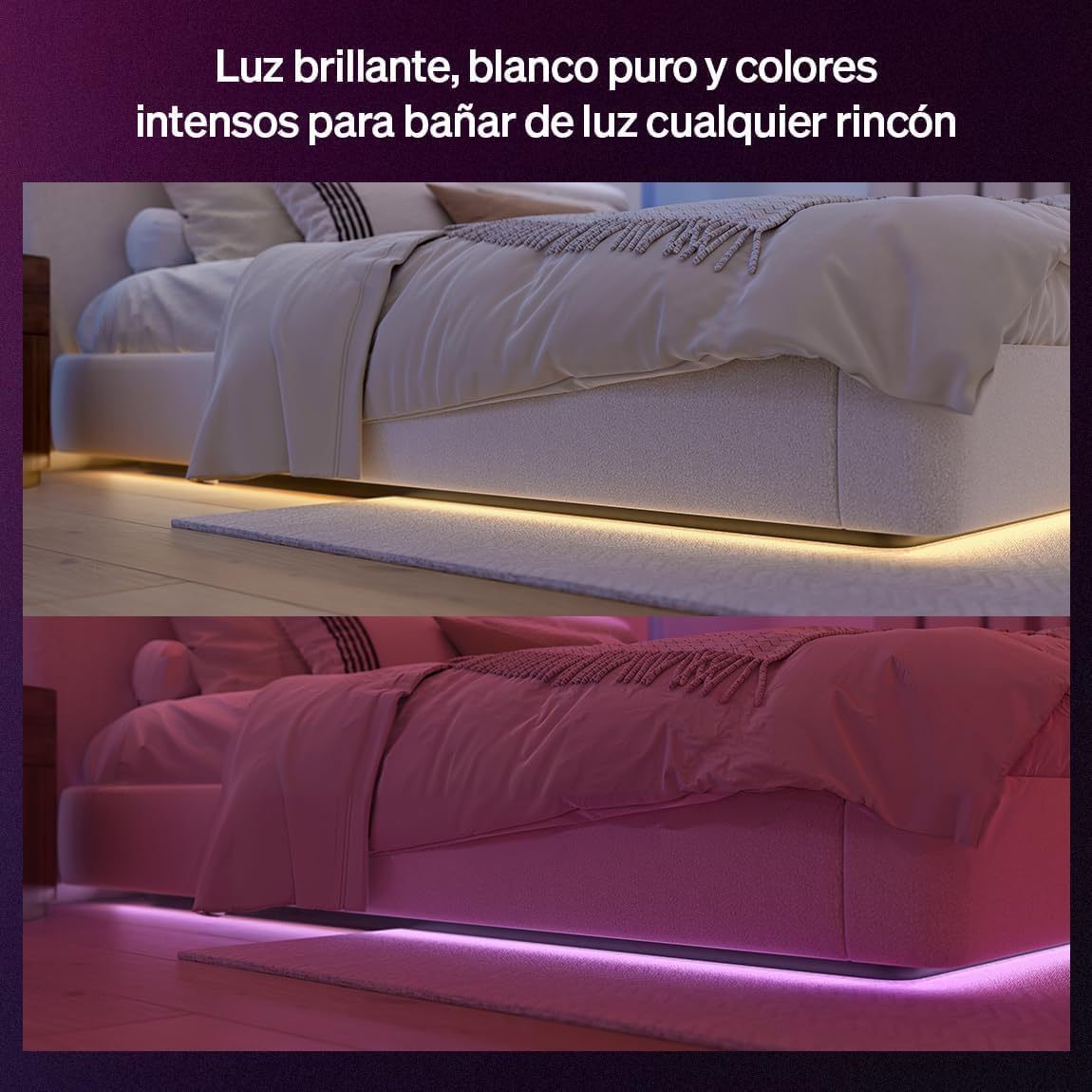Philips Hue Flux 5m Smart Color Light Strip | 2000lm | App & Voice Control