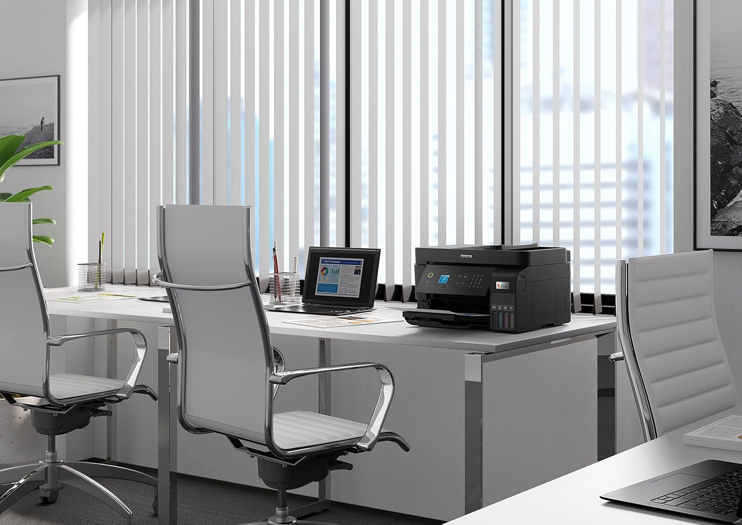 Epson EcoTank ET-4856 A4 Multifunction Wi-Fi Ink Tank Printer with a Included Stock of Inks up to 3 Years