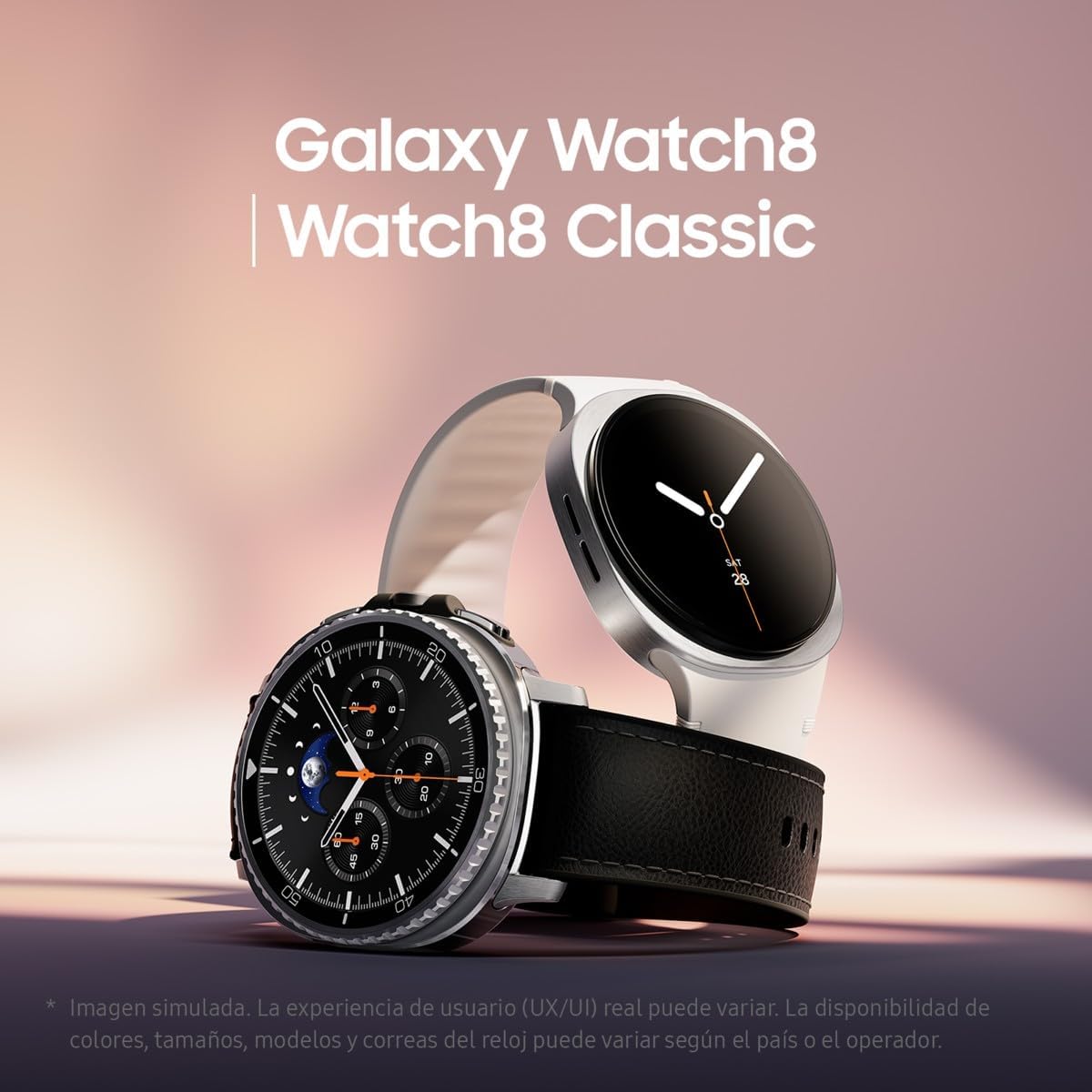 Galaxy Watch8 44mm； Health Tracker, 3nm AI, 4-Yr Warranty, Silver