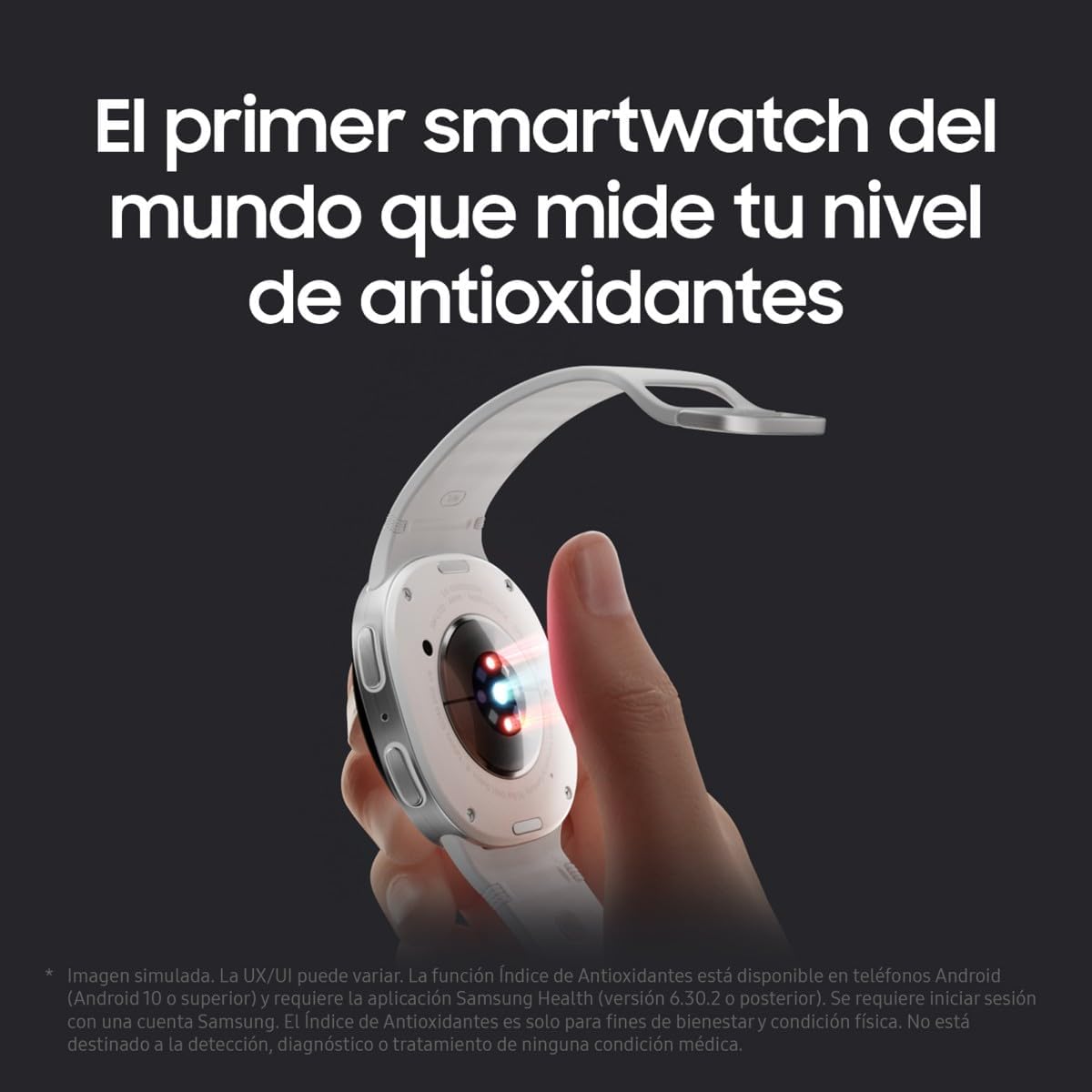 Galaxy Watch8 44mm； Health Tracker, 3nm AI, 4-Yr Warranty, Silver