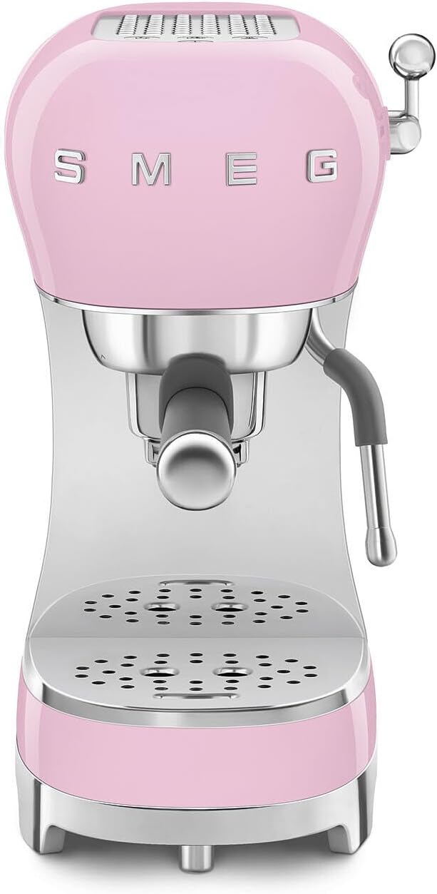 Smeg ECF02PGEU Compact Espresso & Cappuccino Maker