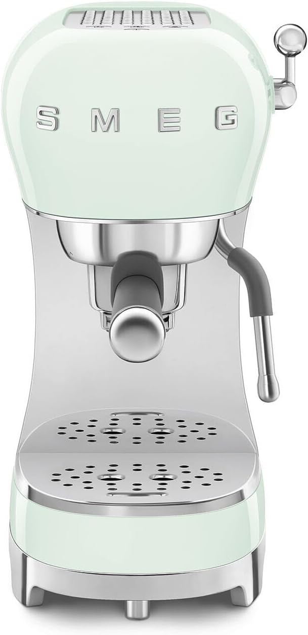 Smeg ECF02PGEU Compact Espresso & Cappuccino Maker