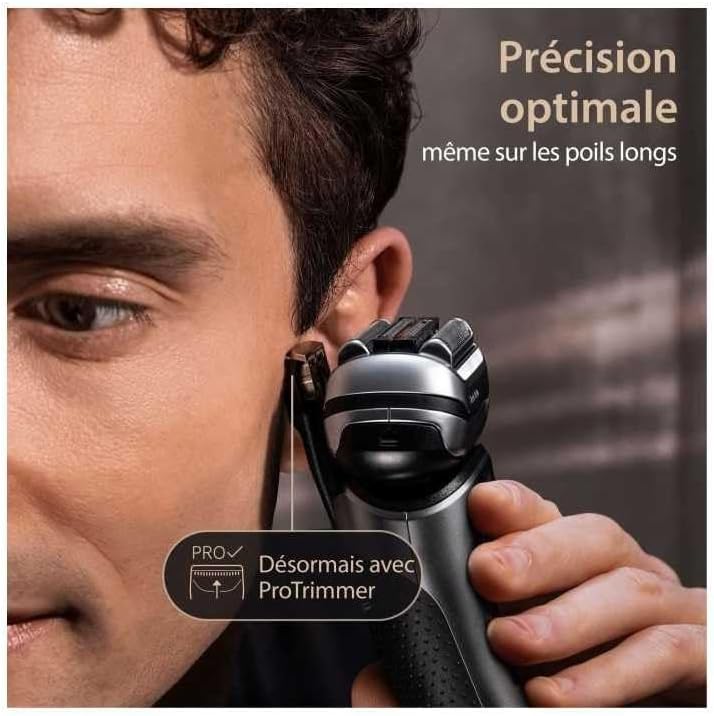 Braun Series 9 Shaver: Flagship Model with Charging Base, Waterproof.