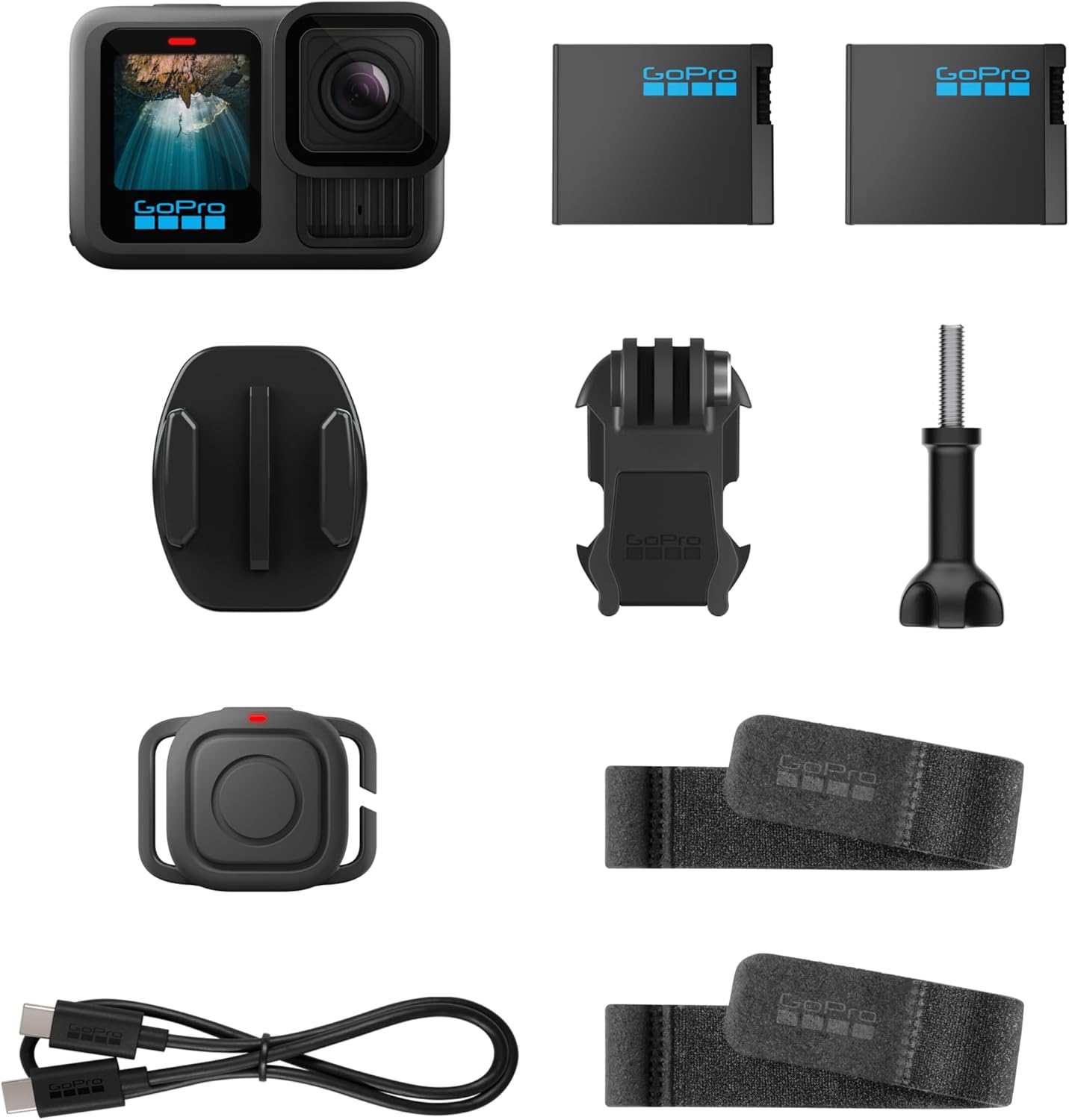 GoPro HERO13 Black Adventure Pack - with 2 Enduro Batteries & Waterproof Remote